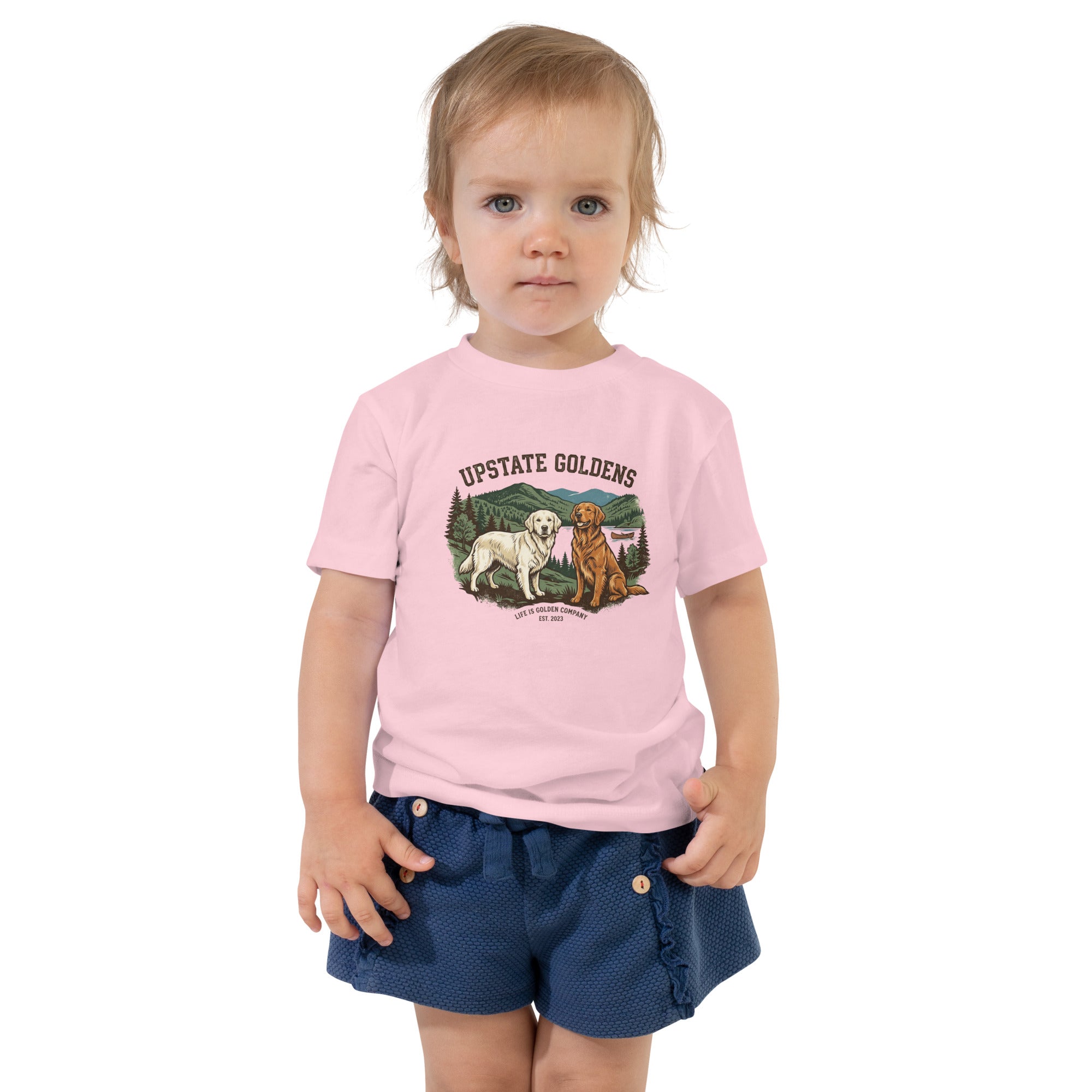 Upstate Goldens Toddler Short Sleeve Tee