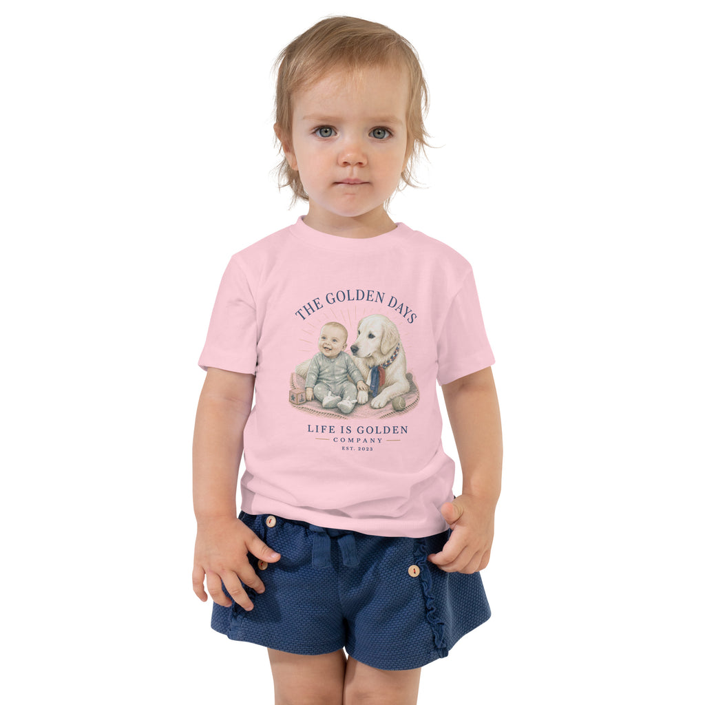 The Golden Days Toddler Short Sleeve Tee