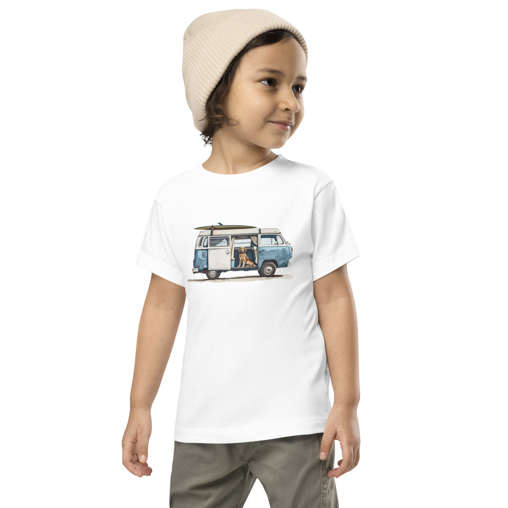 Golden Surf Van Toddler Tee
