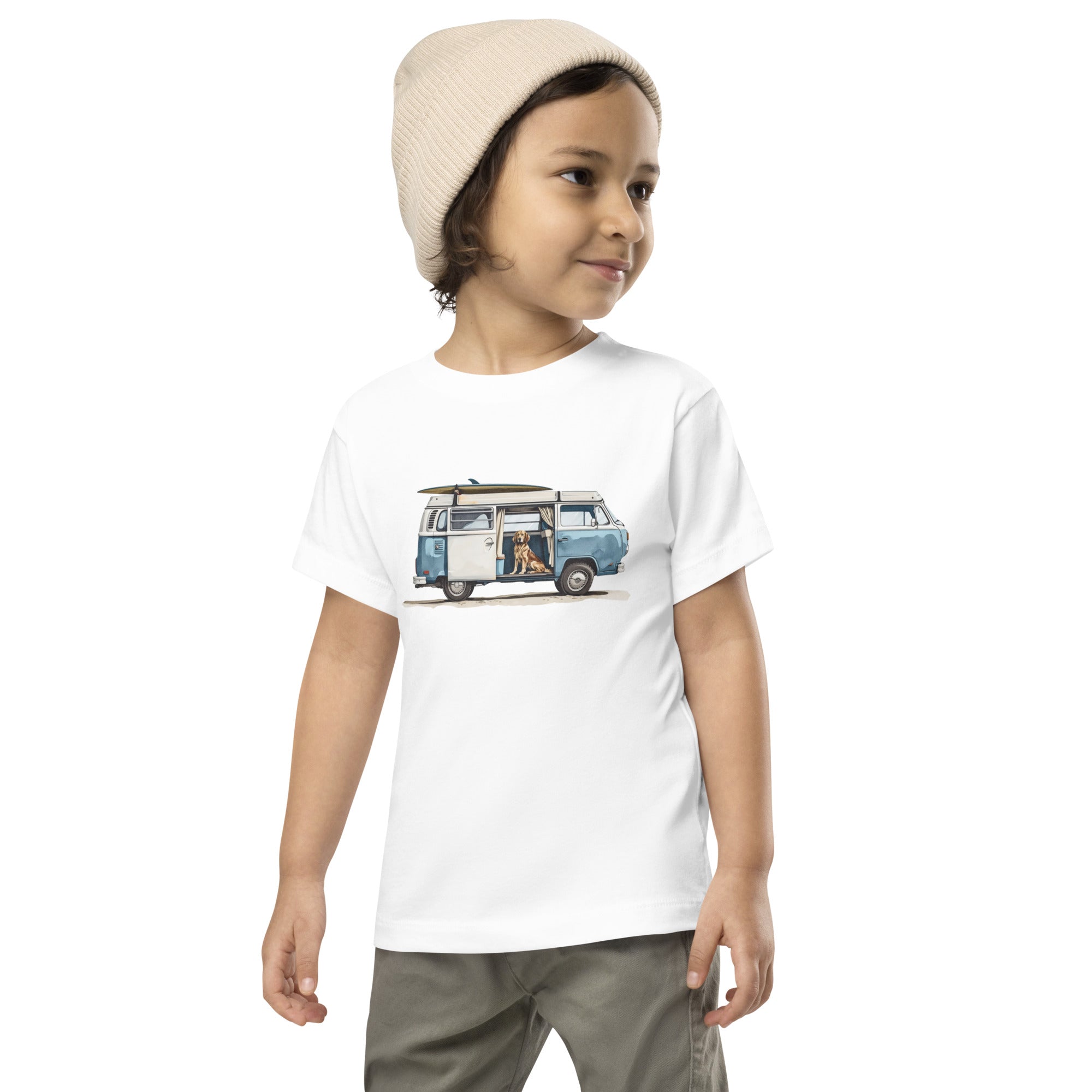 Golden Surf Van Toddler Tee