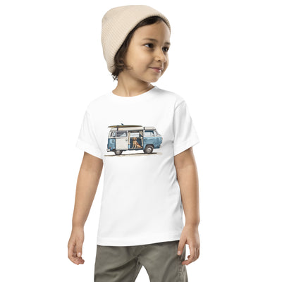 Golden Surf Van Toddler Tee