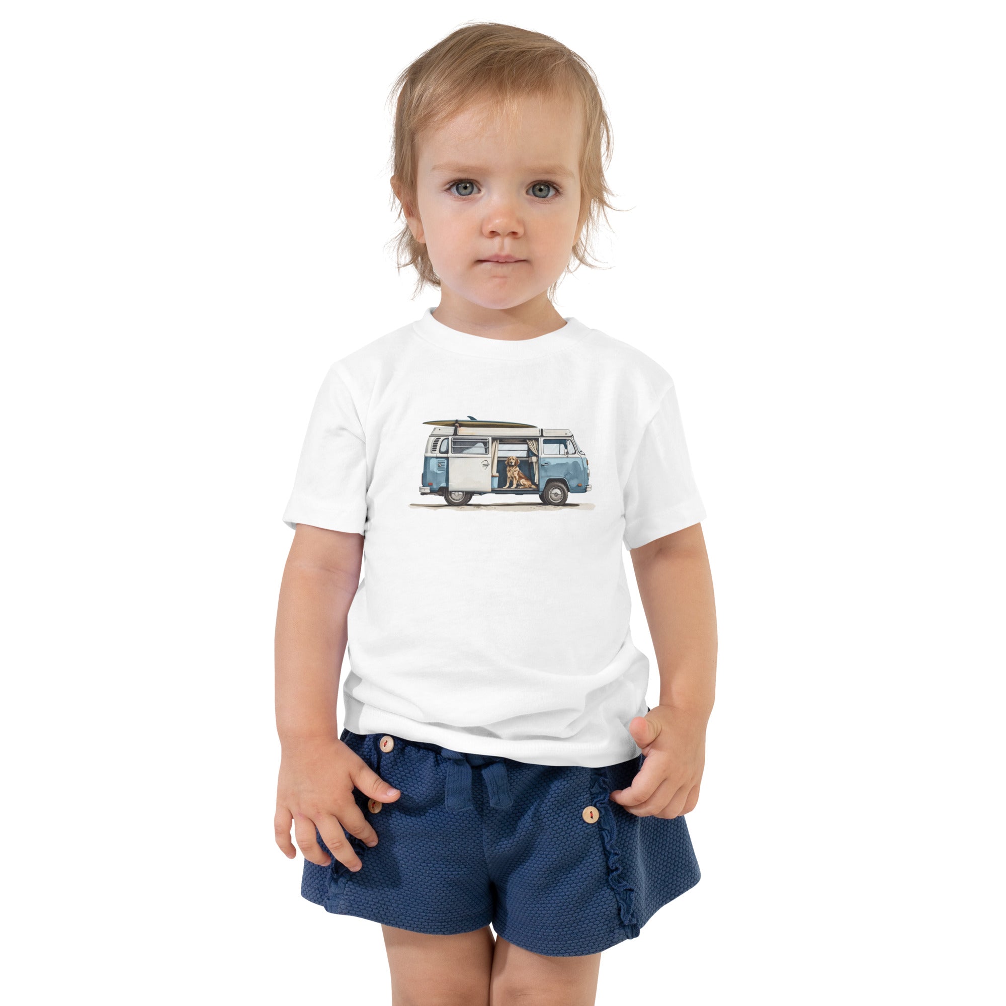 Golden Surf Van Toddler Tee