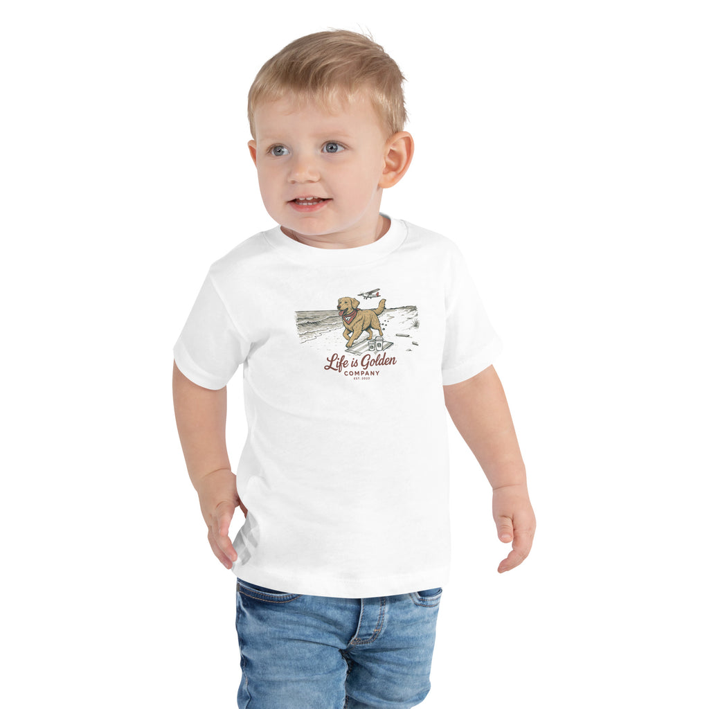 VT Beach Run Toddler Tee