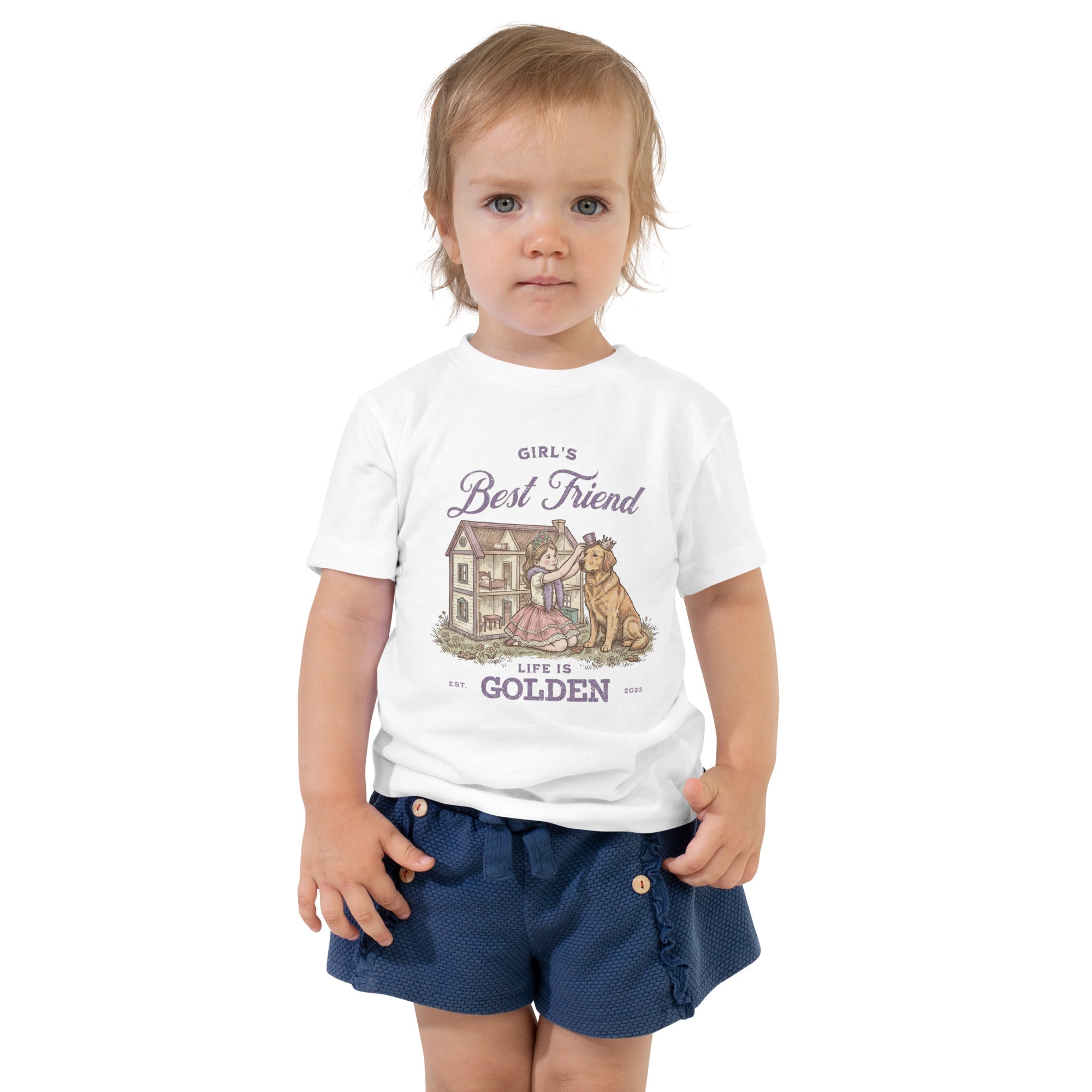 Girl's Best Friend Mother’s Day 2026 Limited Edition Toddler Short Sleeve Tee