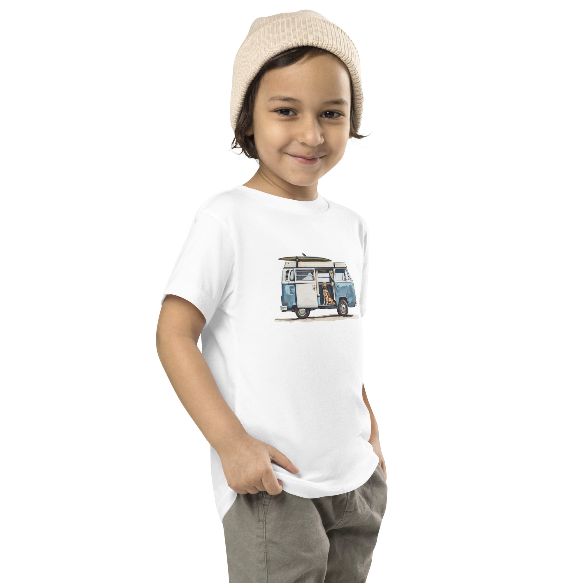Golden Surf Van Toddler Tee