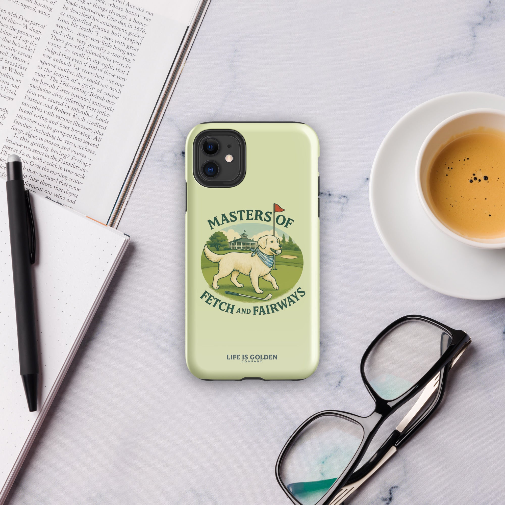 Masters of Fetch and Fairways Tough Case for iPhone®