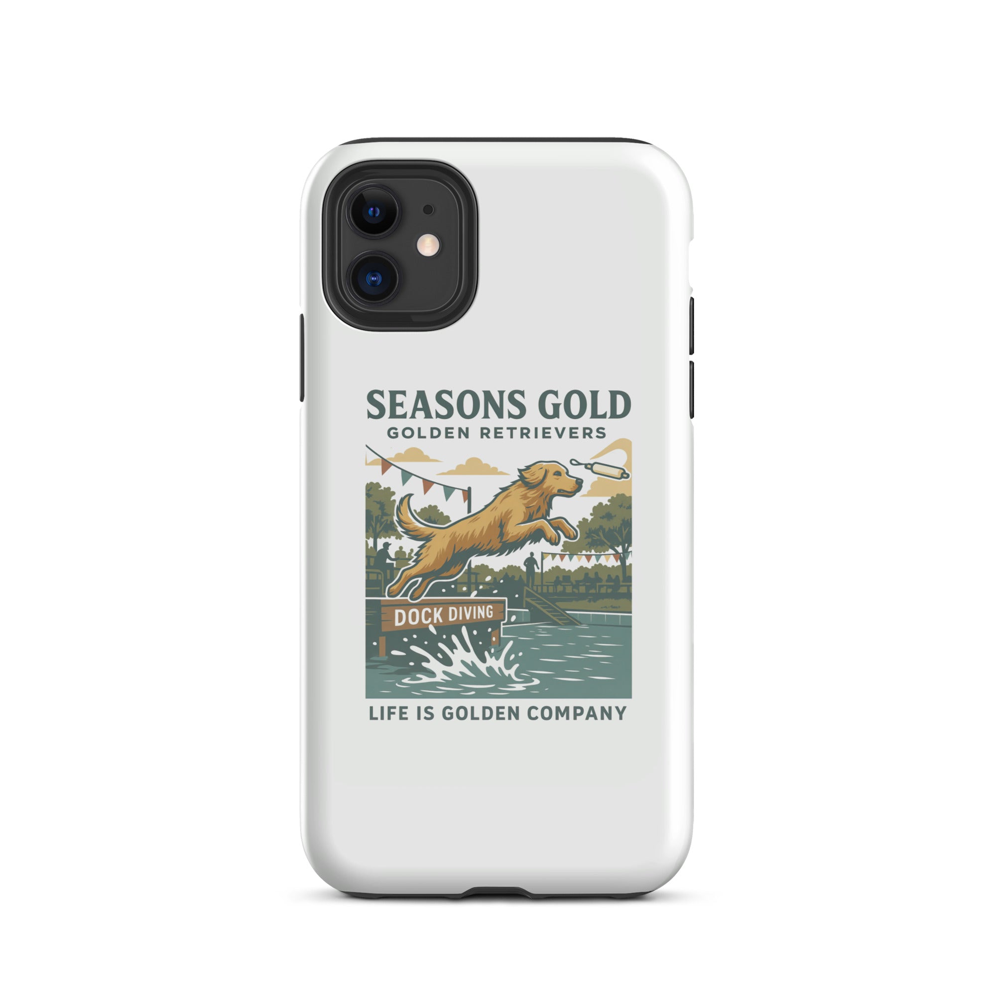 Seasons Gold Summer Tough Case for iPhone®