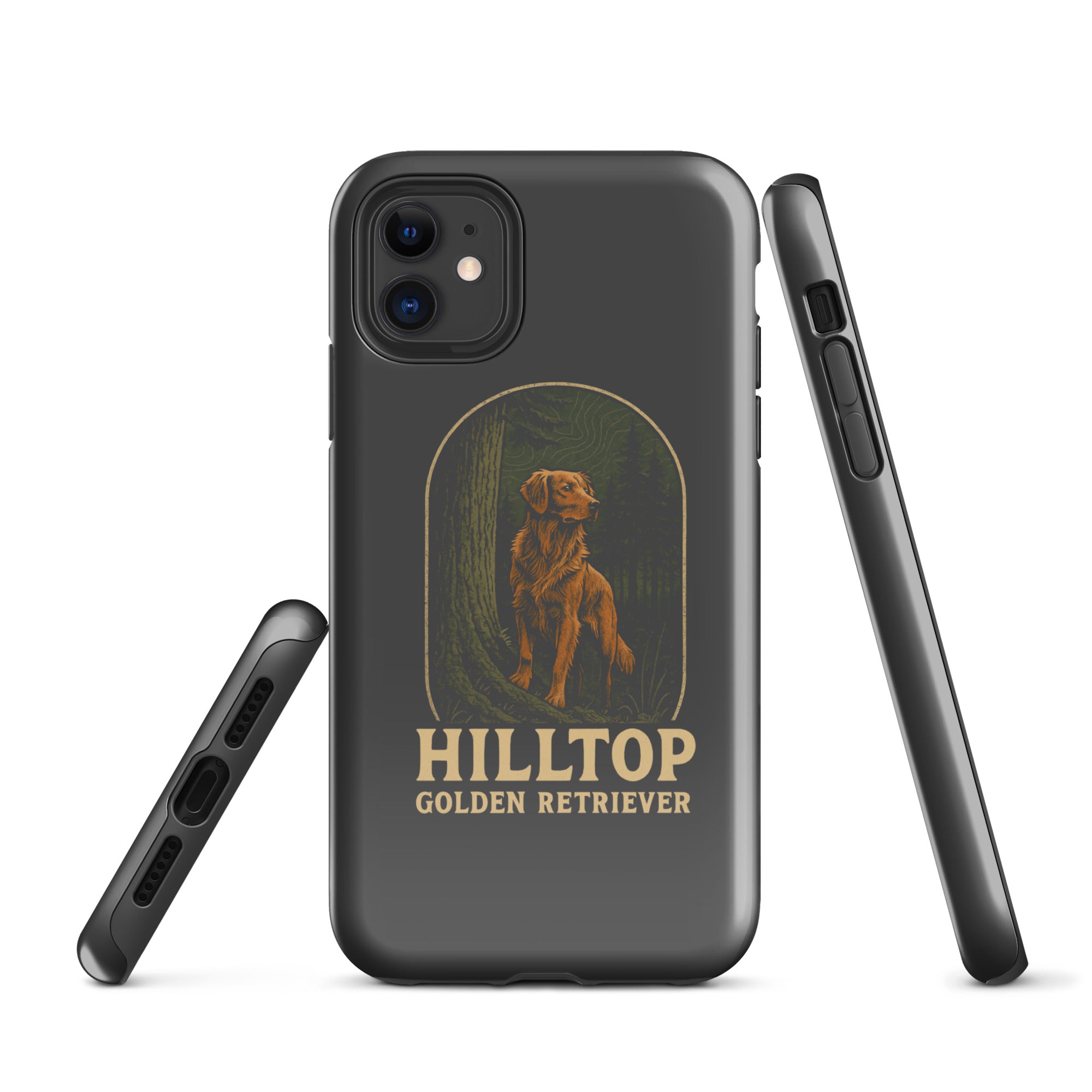 Hilltop Golden Retriever Tough Case for iPhone®