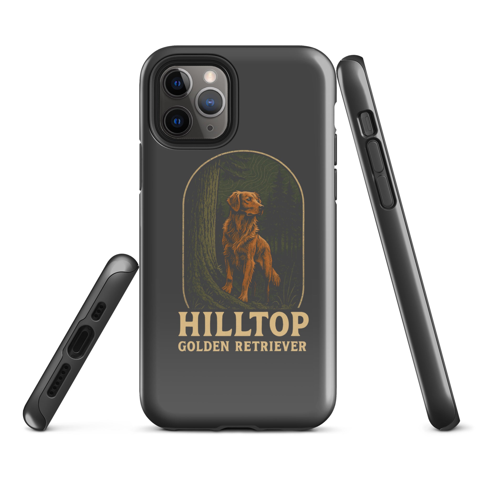 Hilltop Golden Retriever Tough Case for iPhone®