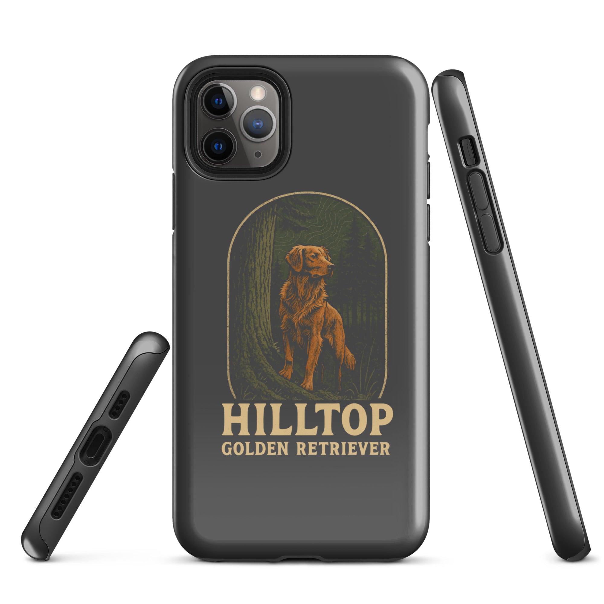 Hilltop Golden Retriever Tough Case for iPhone®