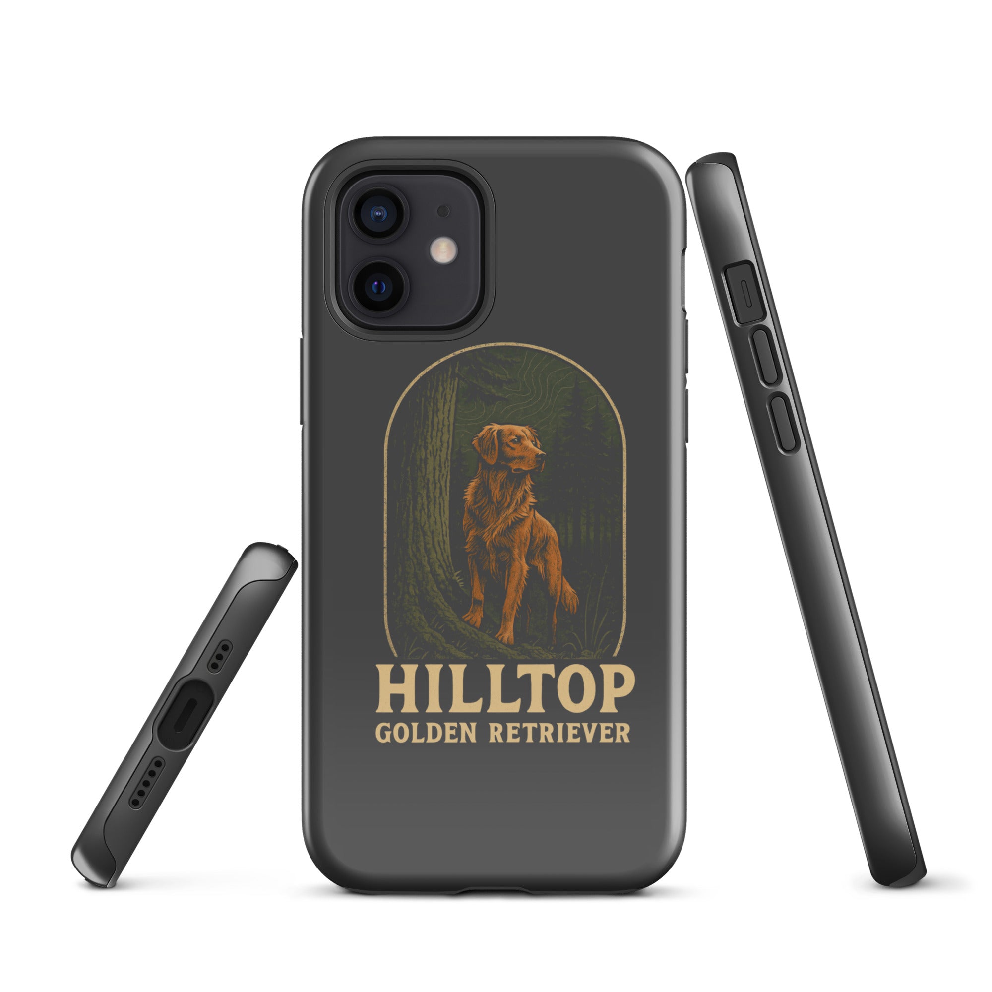 Hilltop Golden Retriever Tough Case for iPhone®