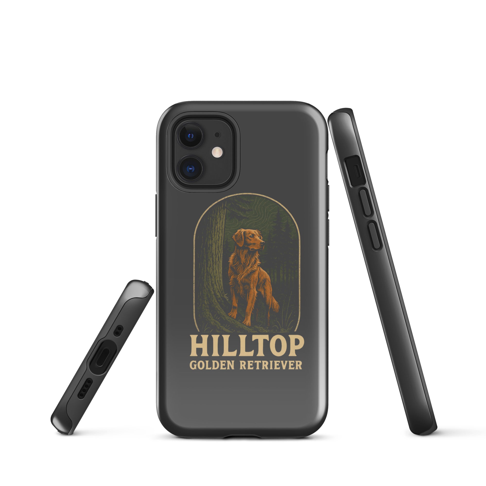 Hilltop Golden Retriever Tough Case for iPhone®