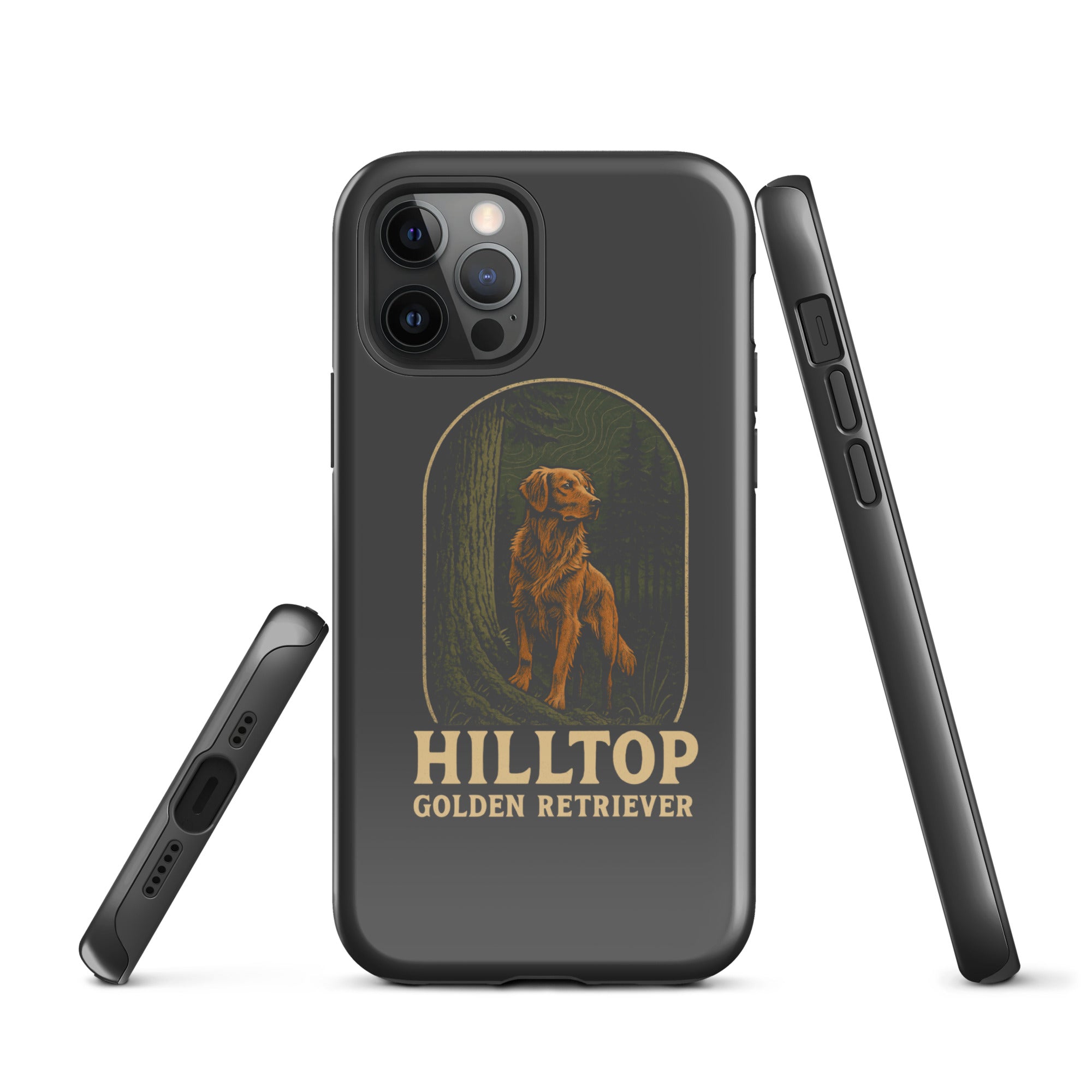 Hilltop Golden Retriever Tough Case for iPhone®