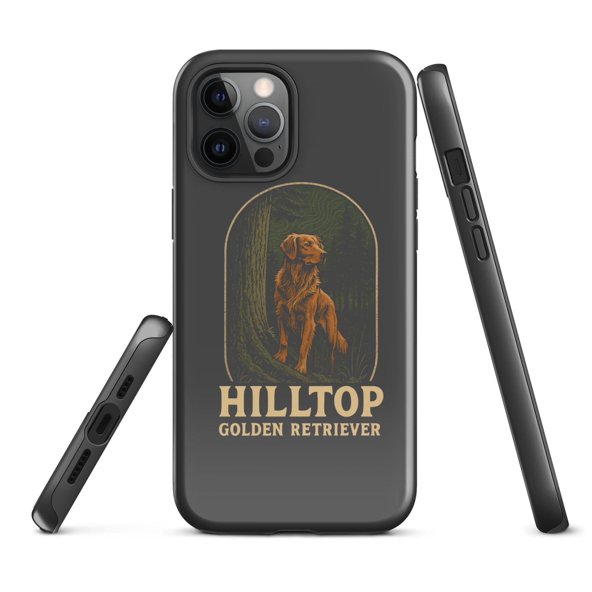 Hilltop Golden Retriever Tough Case for iPhone®