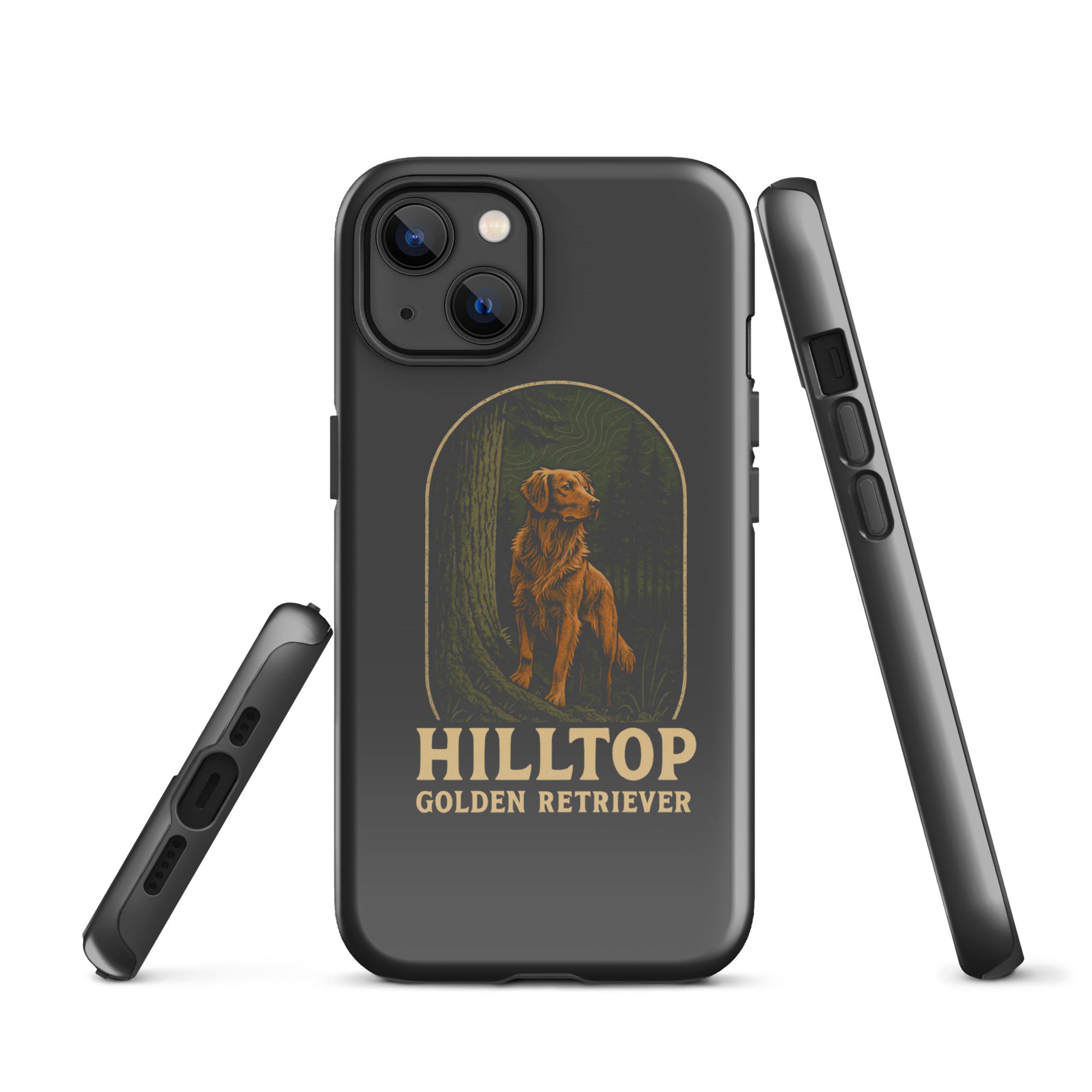 Hilltop Golden Retriever Tough Case for iPhone®