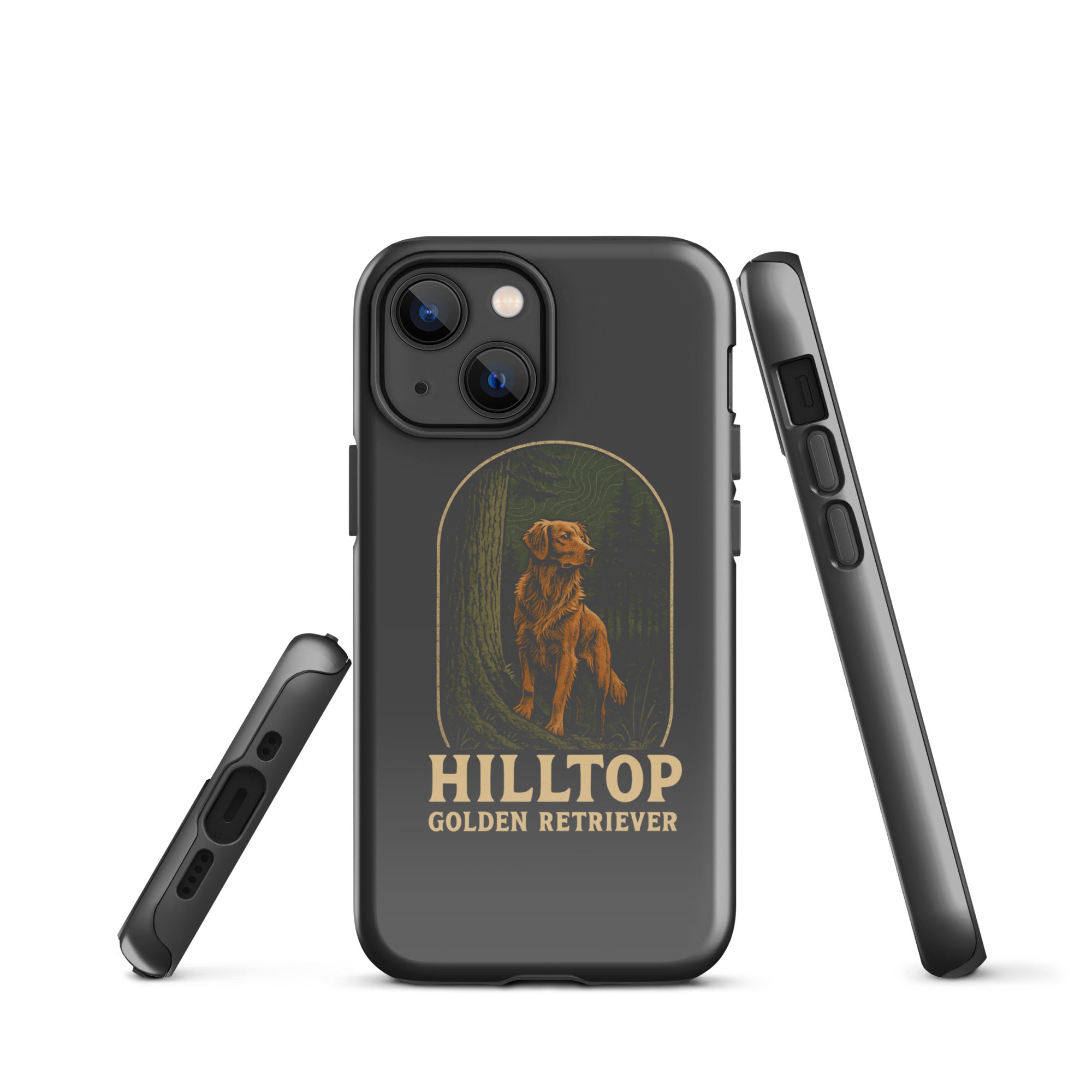Hilltop Golden Retriever Tough Case for iPhone®