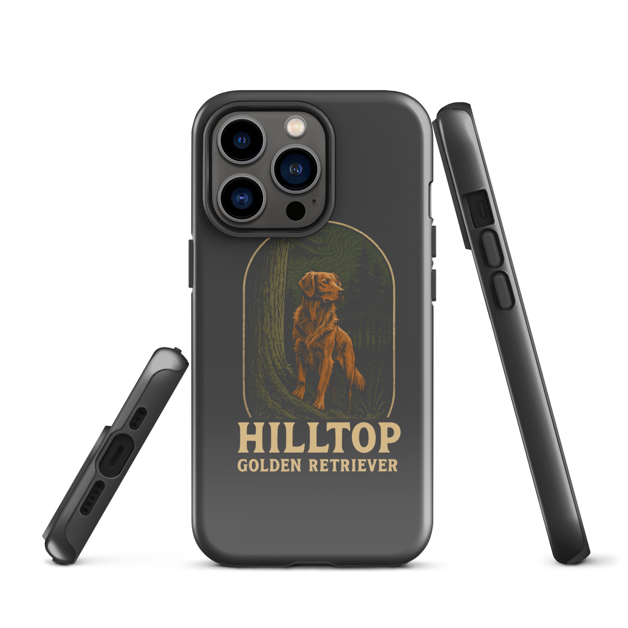 Hilltop Golden Retriever Tough Case for iPhone®