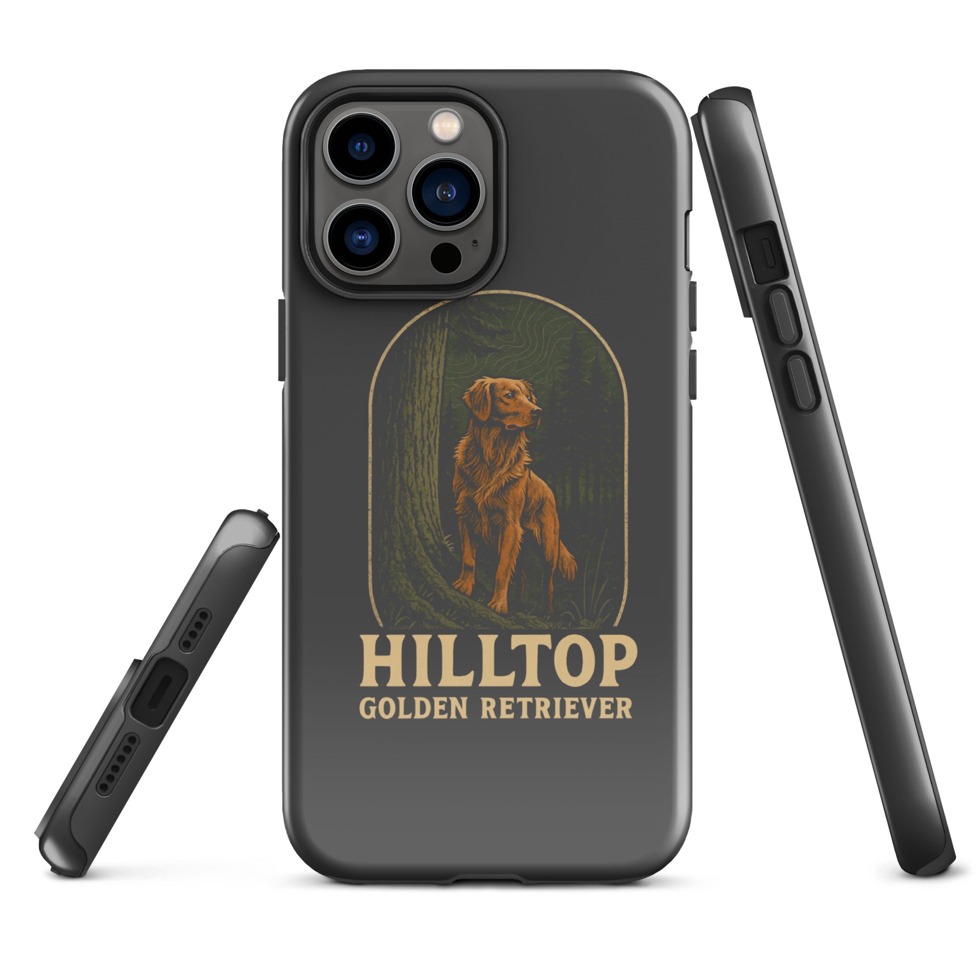 Hilltop Golden Retriever Tough Case for iPhone®