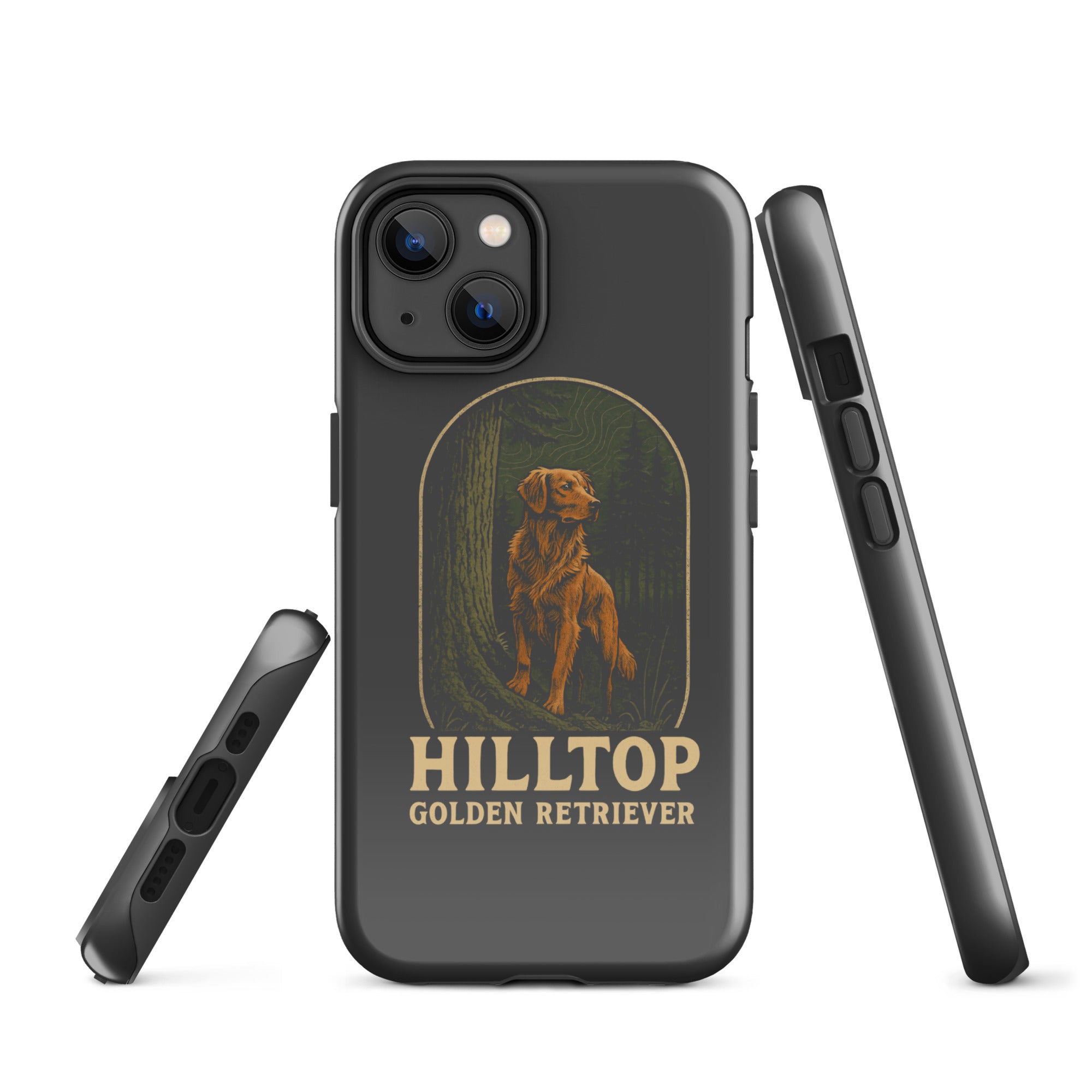 Hilltop Golden Retriever Tough Case for iPhone®