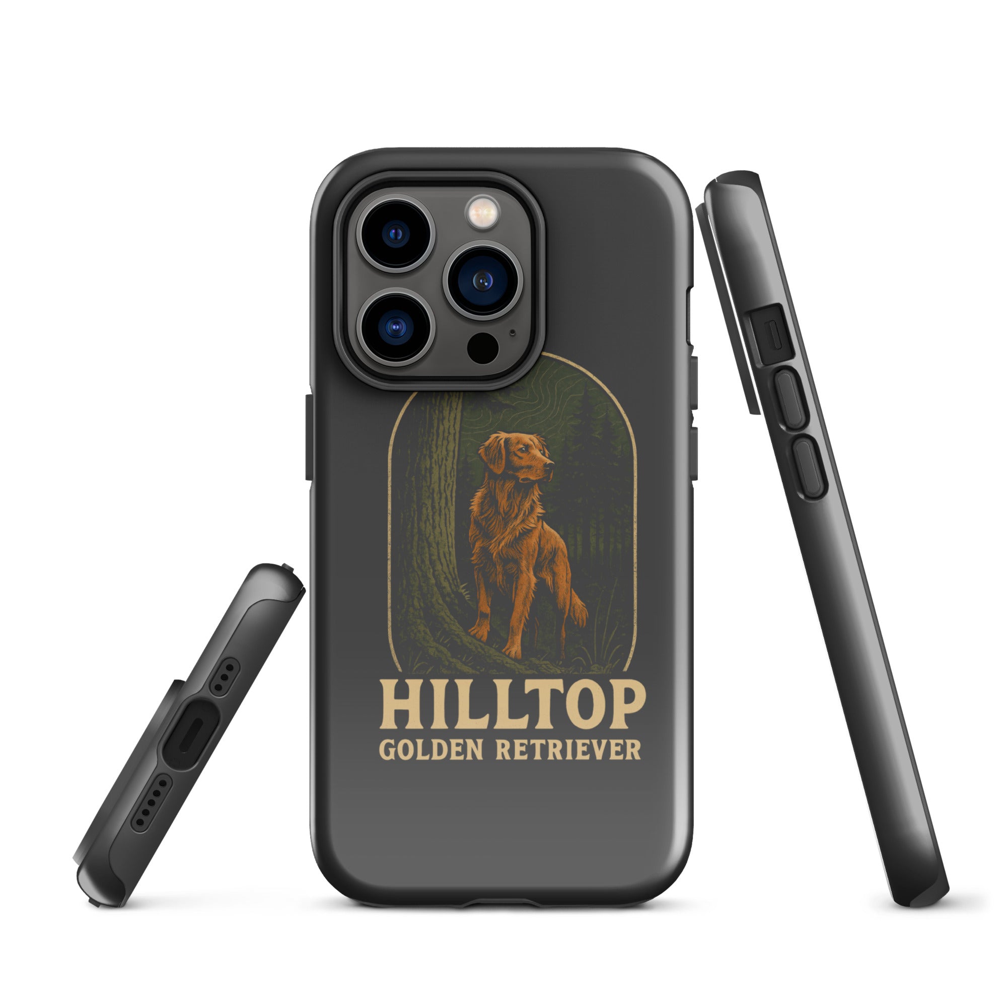 Hilltop Golden Retriever Tough Case for iPhone®