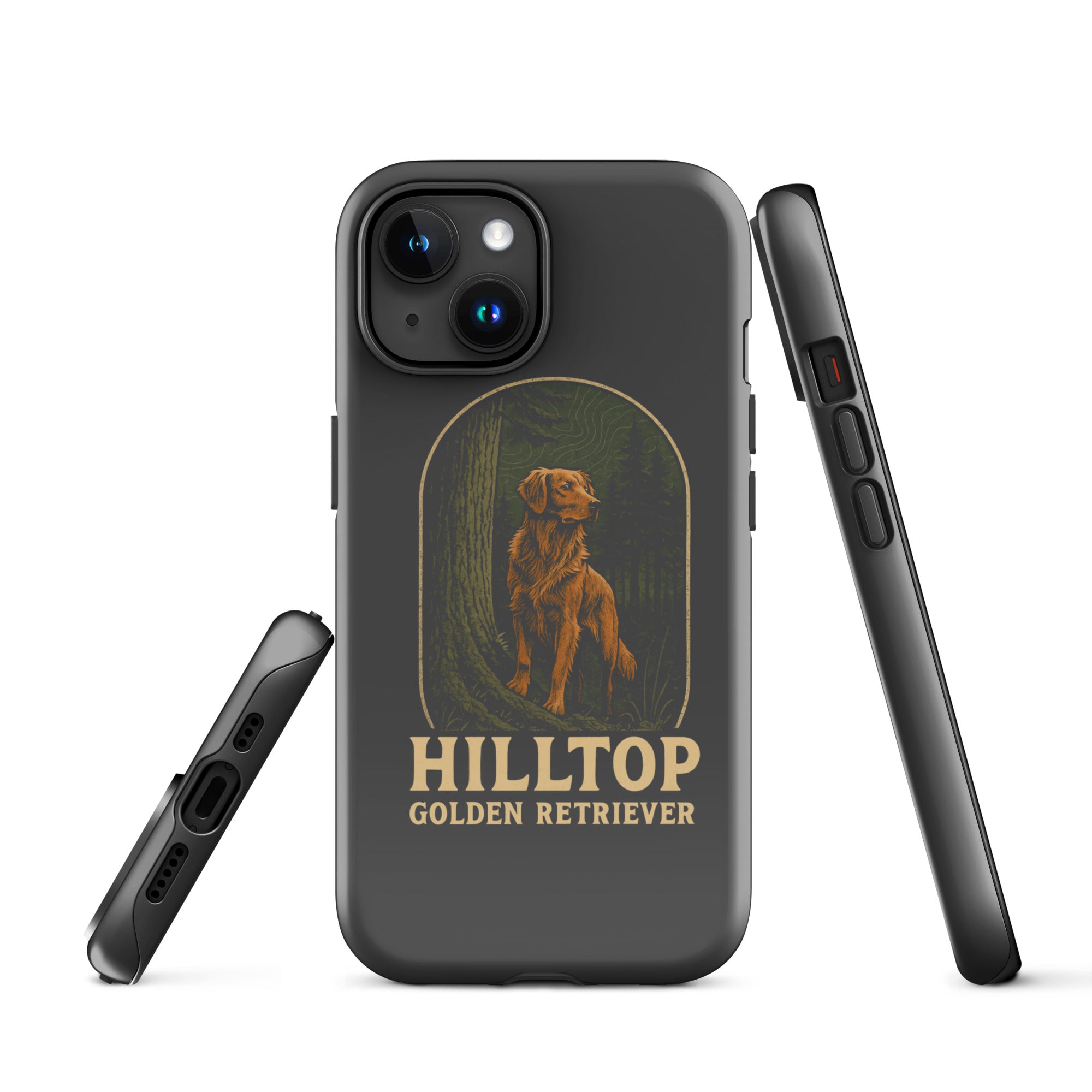 Hilltop Golden Retriever Tough Case for iPhone®