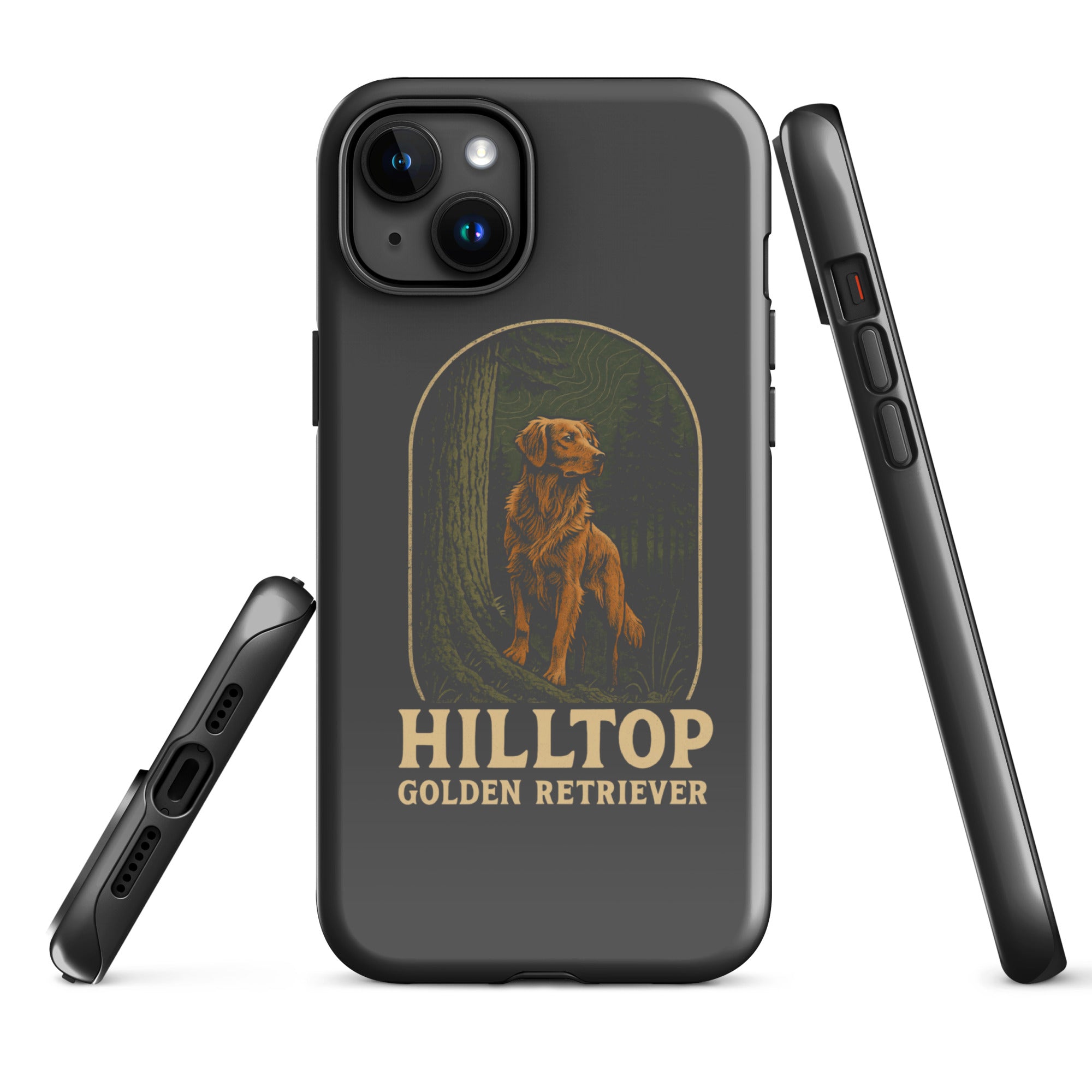 Hilltop Golden Retriever Tough Case for iPhone®