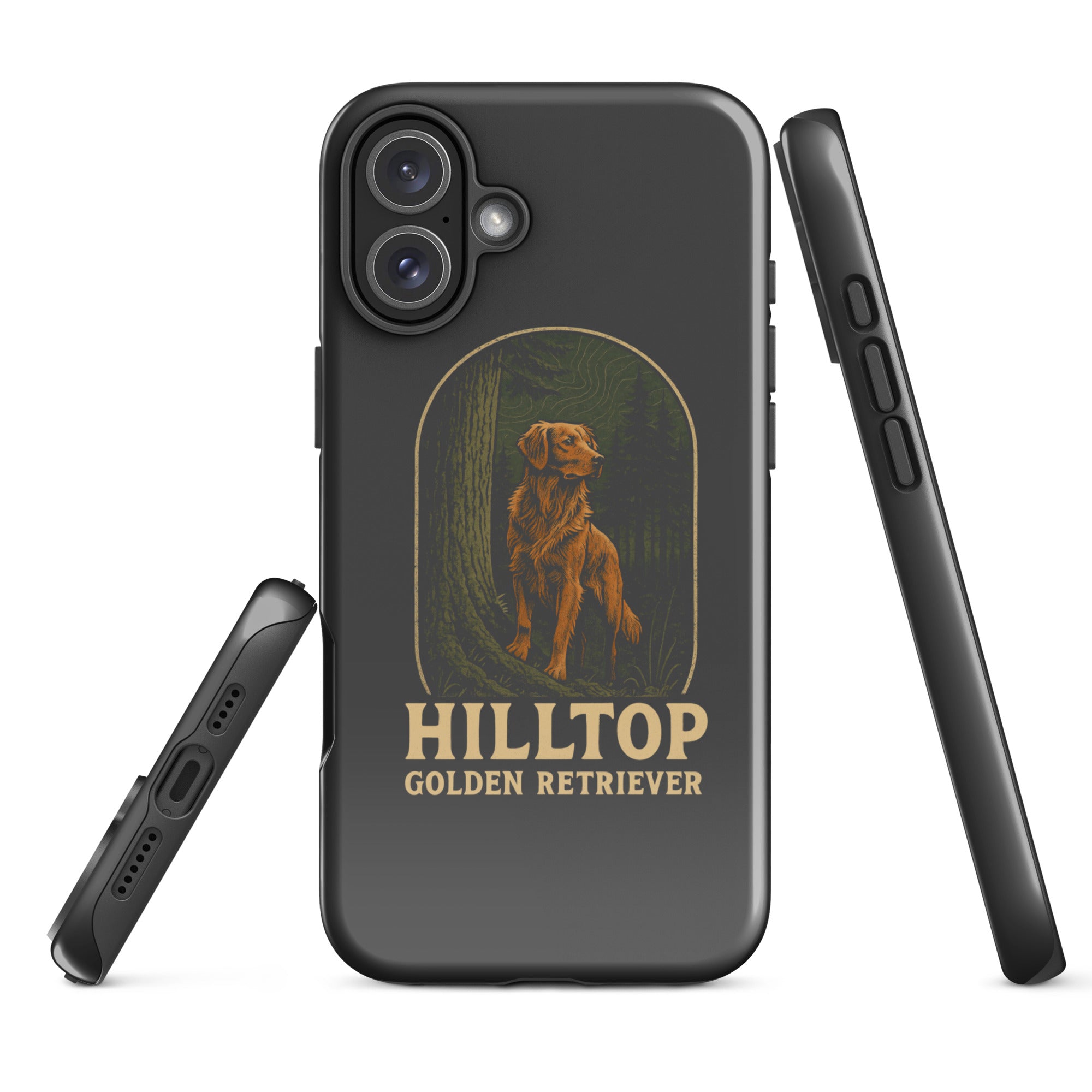 Hilltop Golden Retriever Tough Case for iPhone®