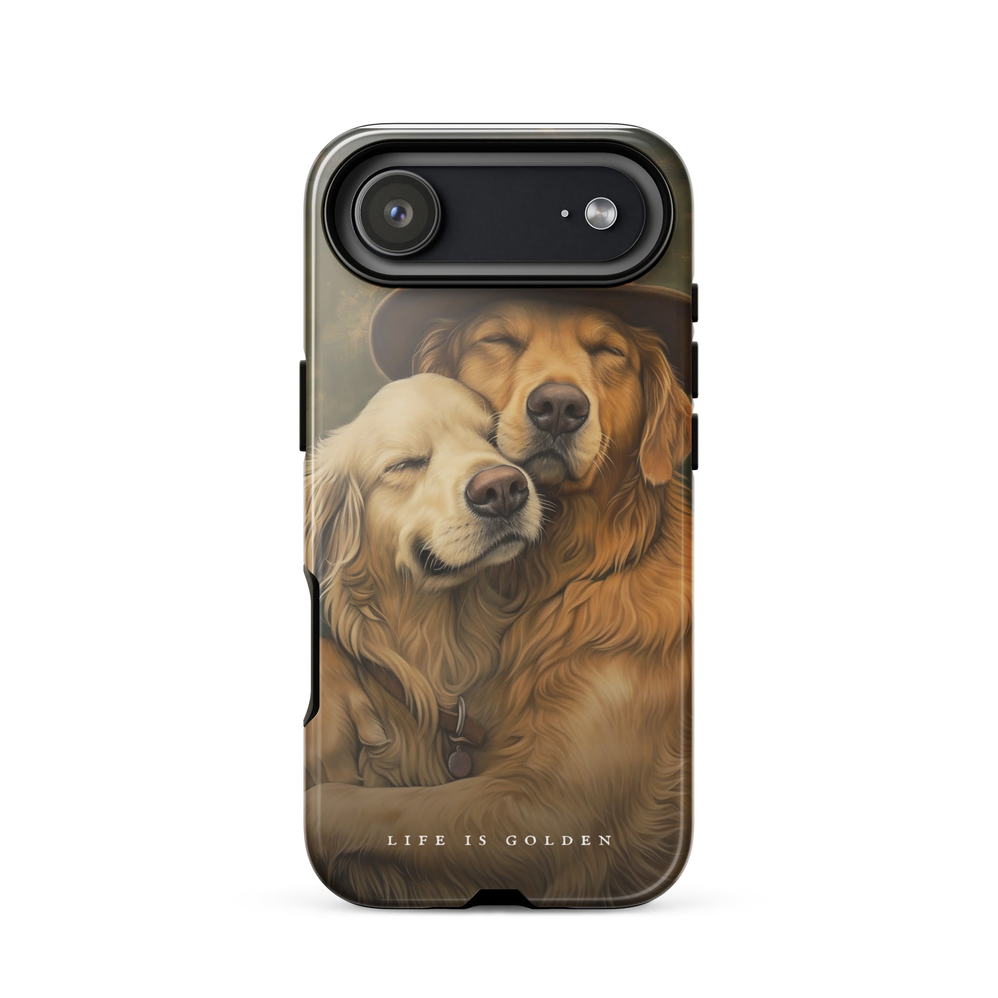 Hugging Goldens iPhone Case