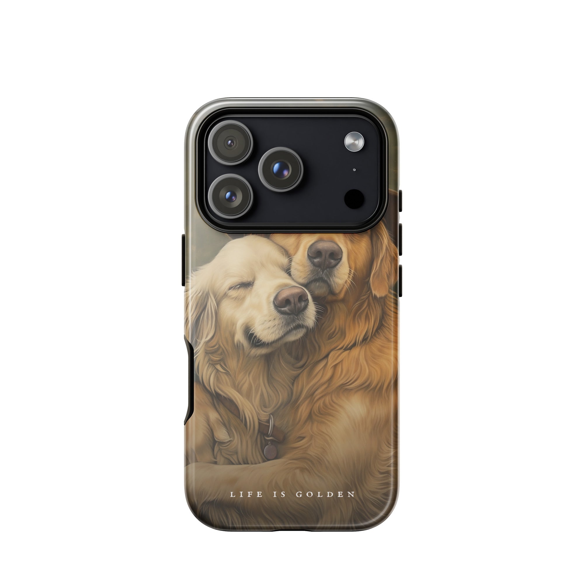 Hugging Goldens iPhone Case