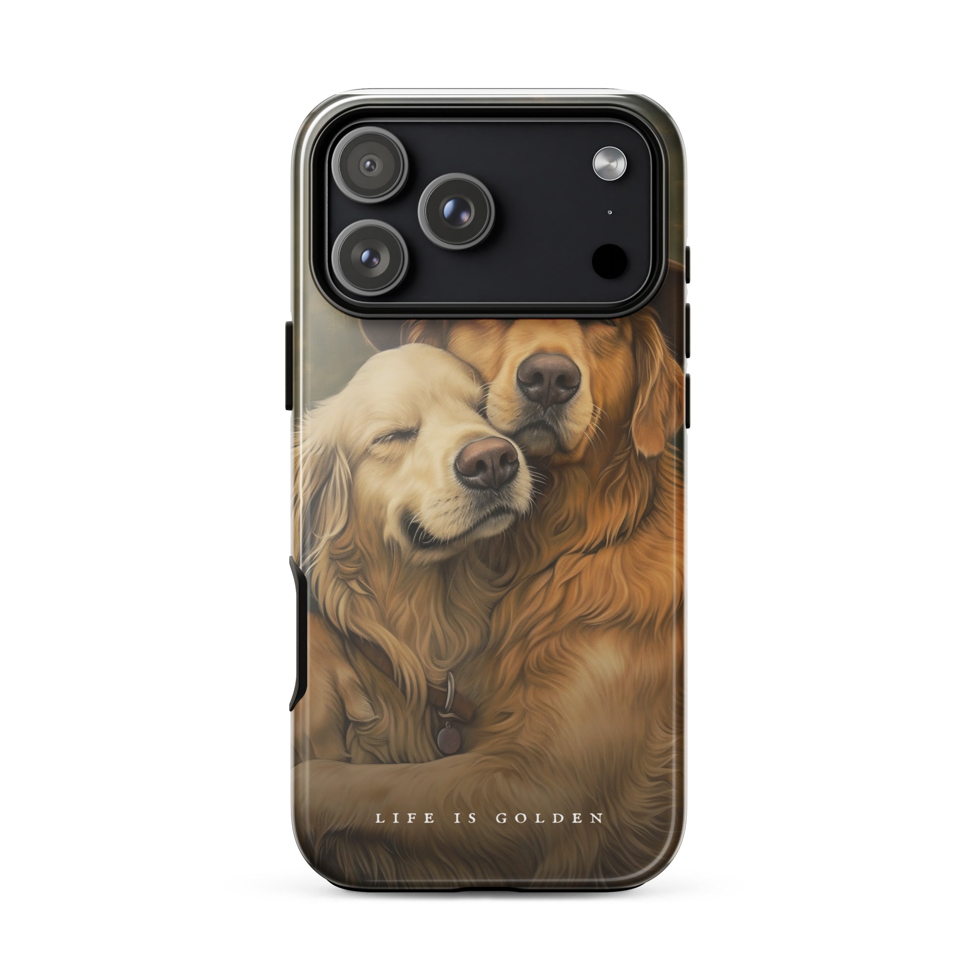 Hugging Goldens iPhone Case