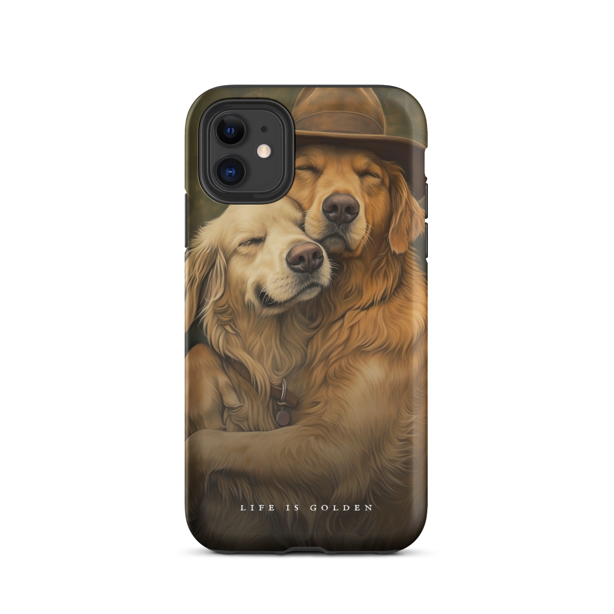 Hugging Goldens iPhone Case