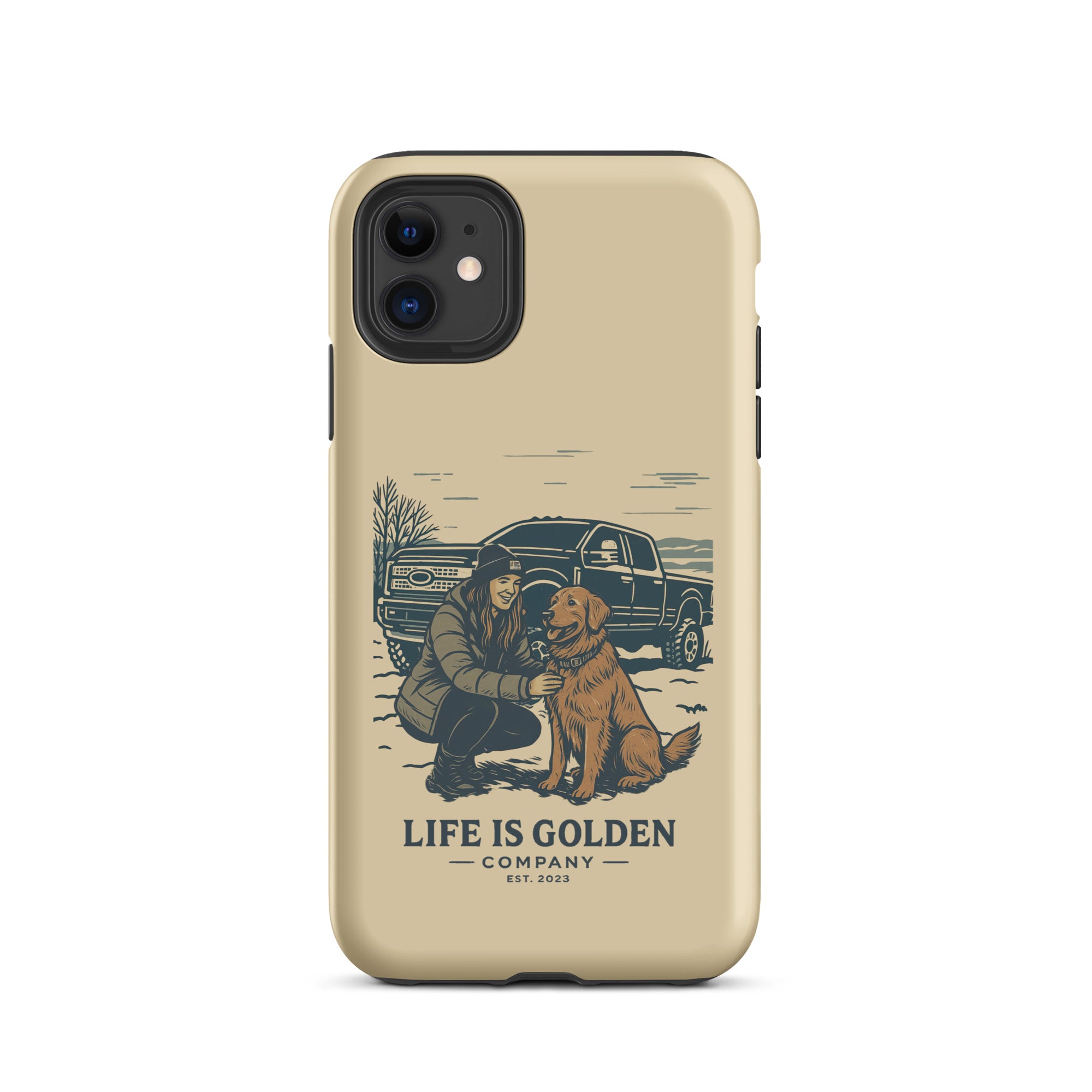 For the love of the Golden Truck Tough Case for iPhone®