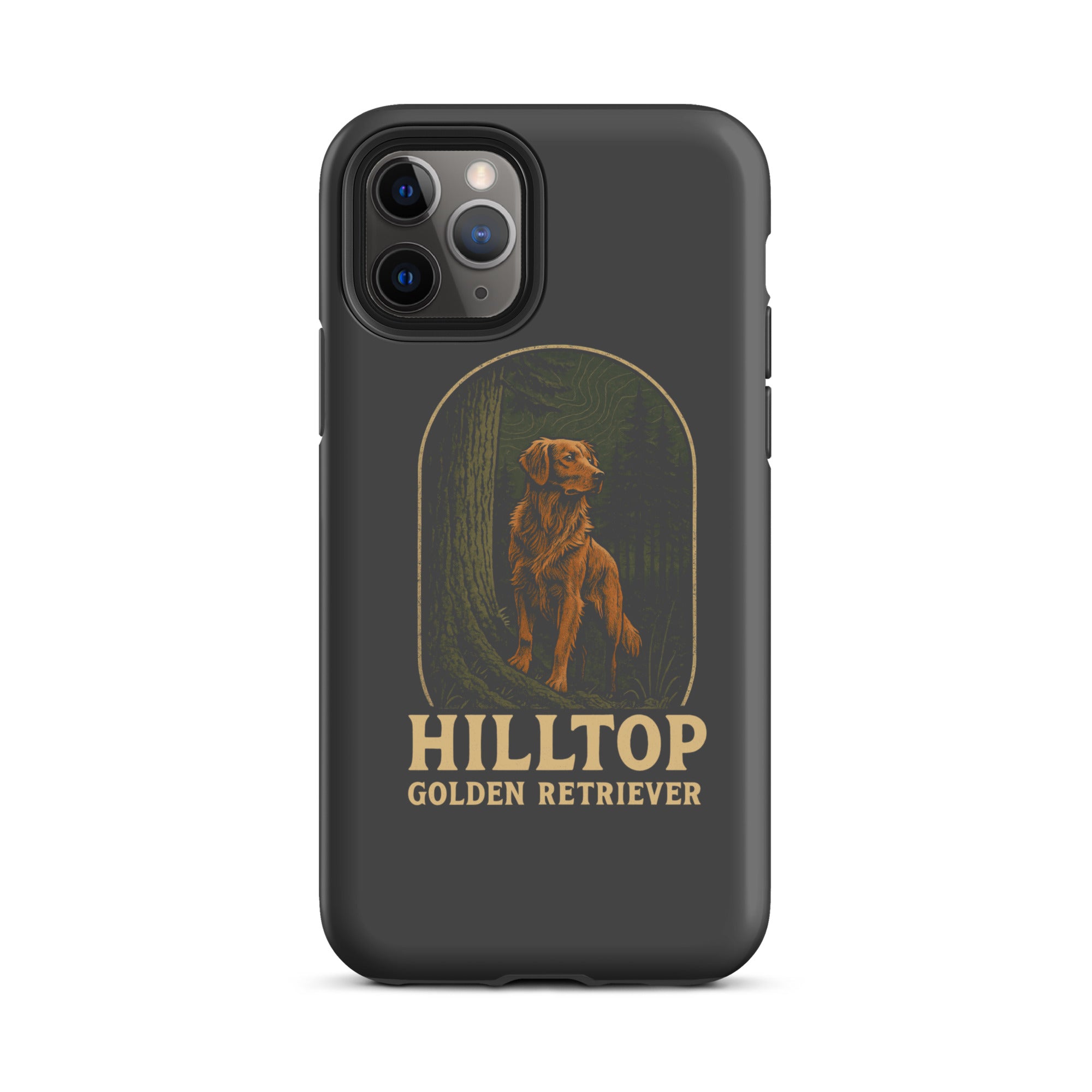Hilltop Golden Retriever Tough Case for iPhone®