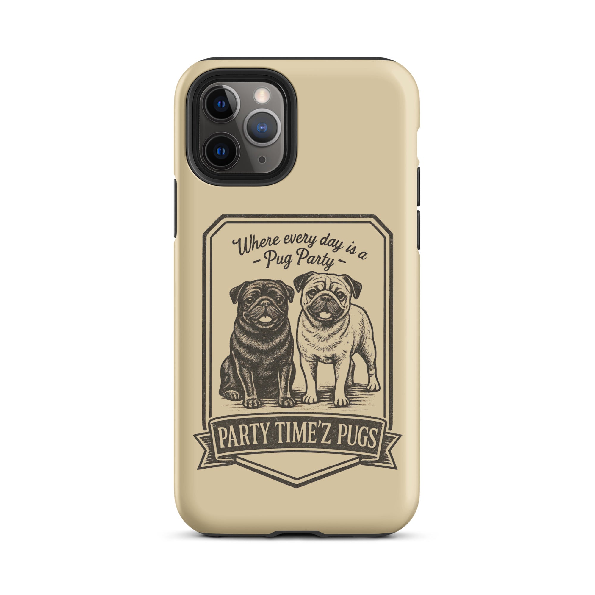 Party Time'Z Pugs Tough Case for iPhone®