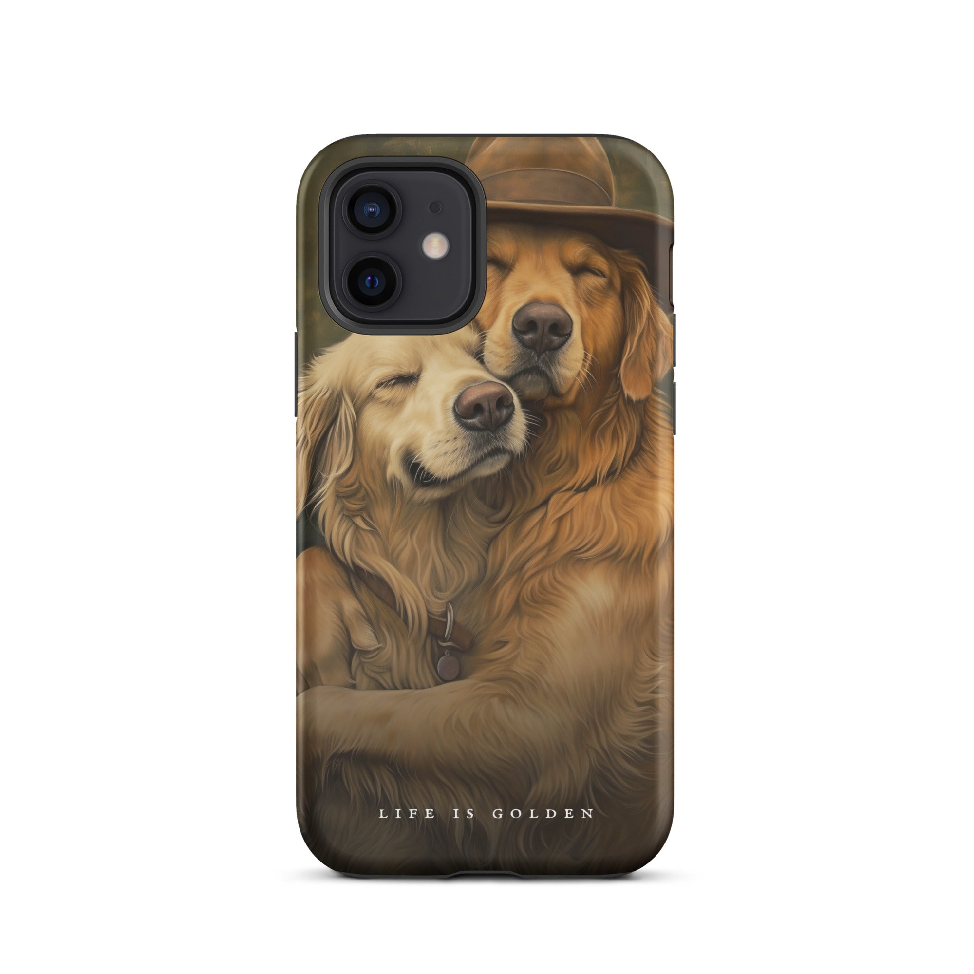 Hugging Goldens iPhone Case