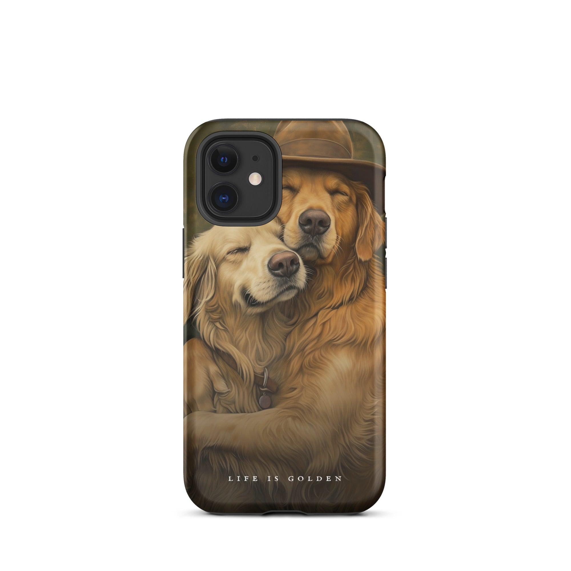 Hugging Goldens iPhone Case