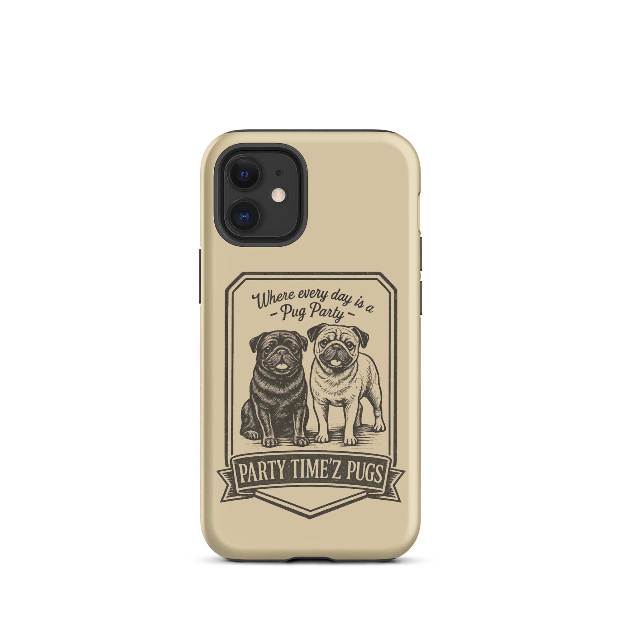 Party Time'Z Pugs Tough Case for iPhone®