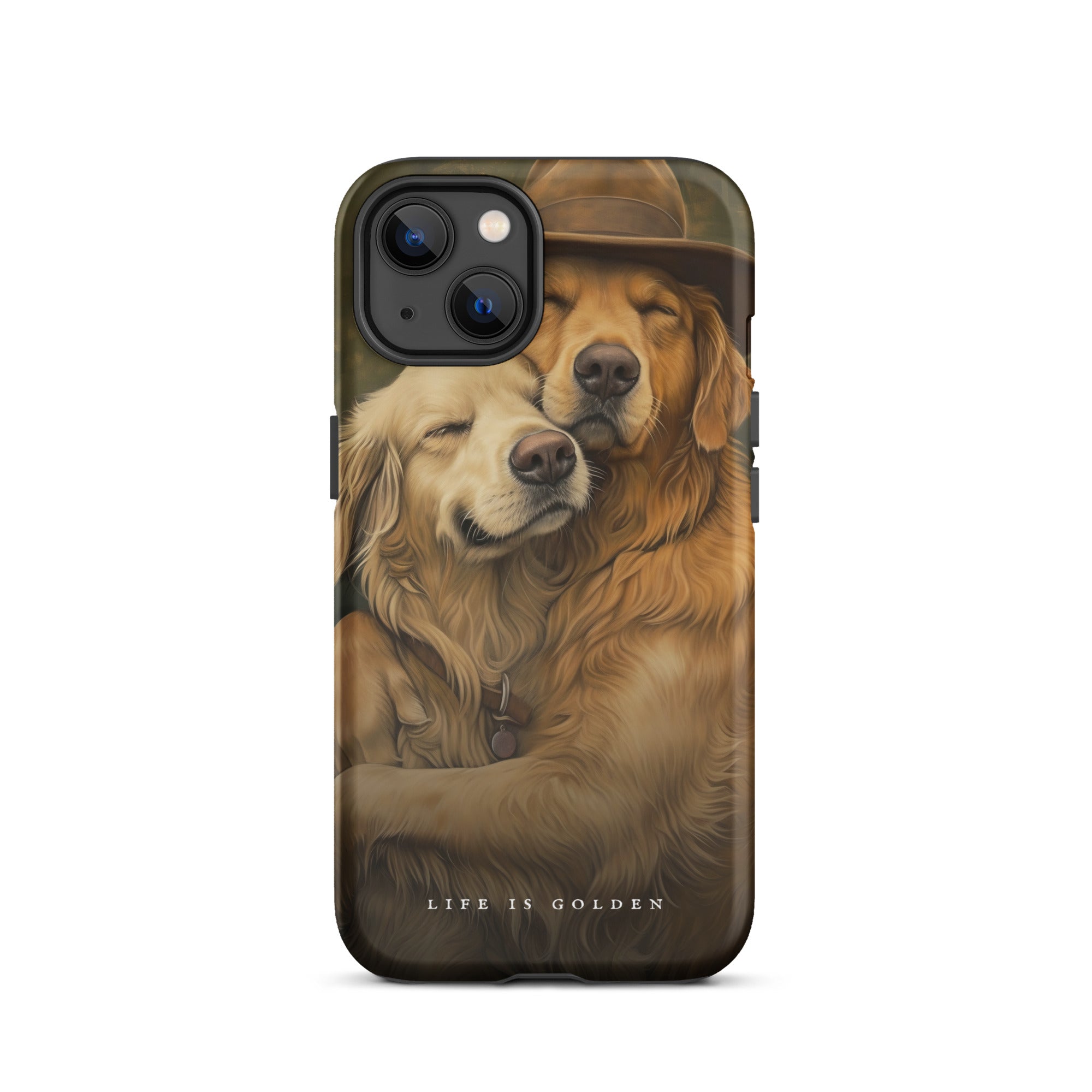 Hugging Goldens iPhone Case
