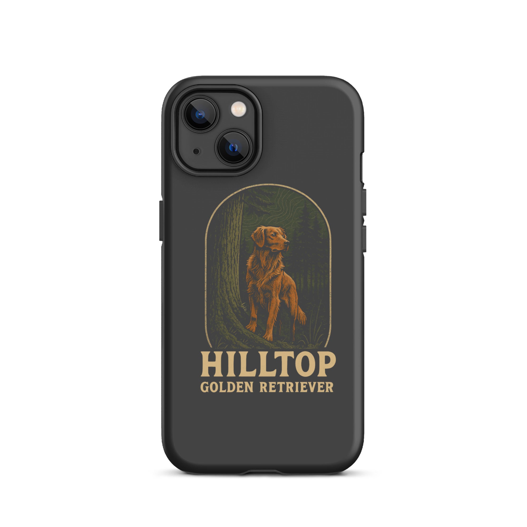 Hilltop Golden Retriever Tough Case for iPhone®