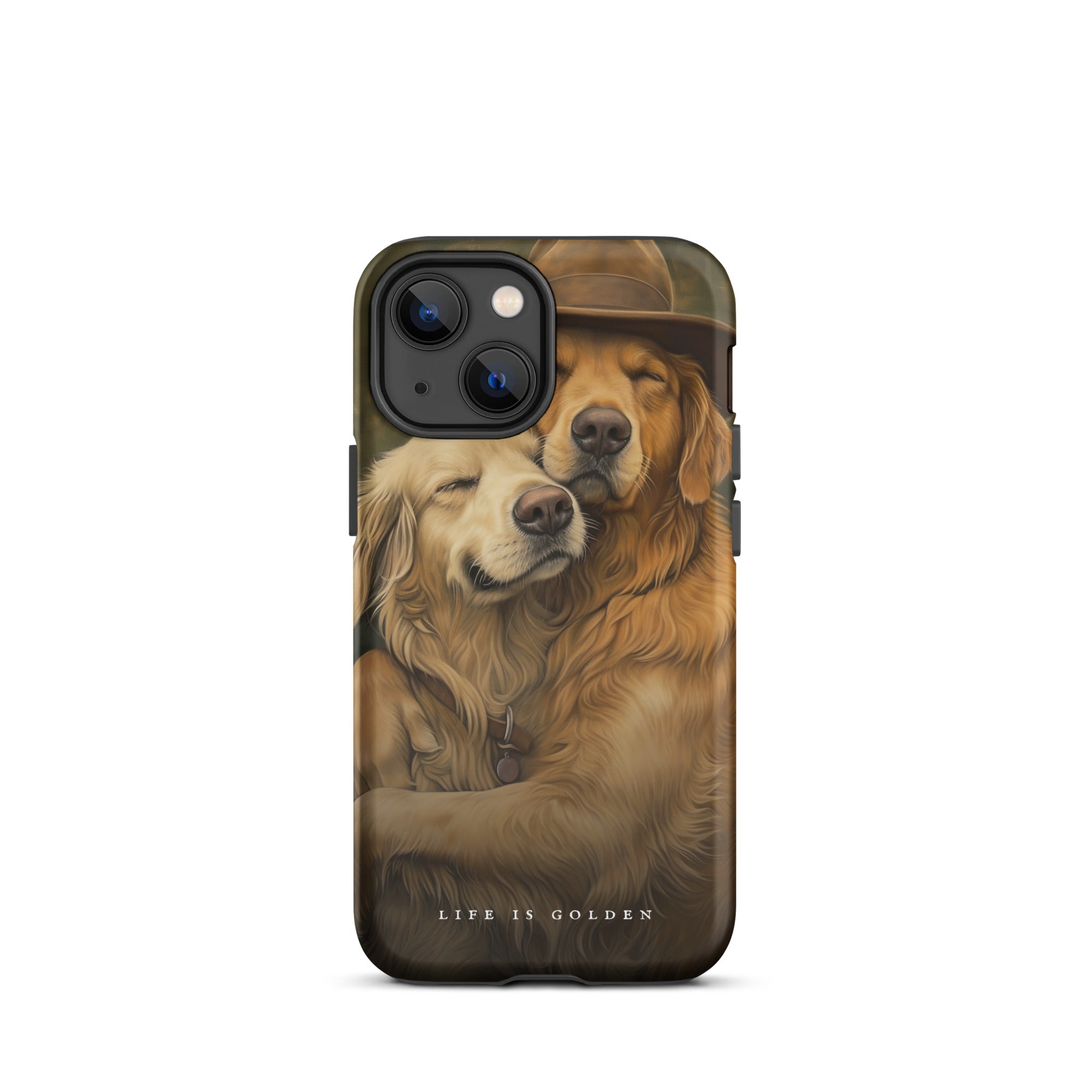 Hugging Goldens iPhone Case