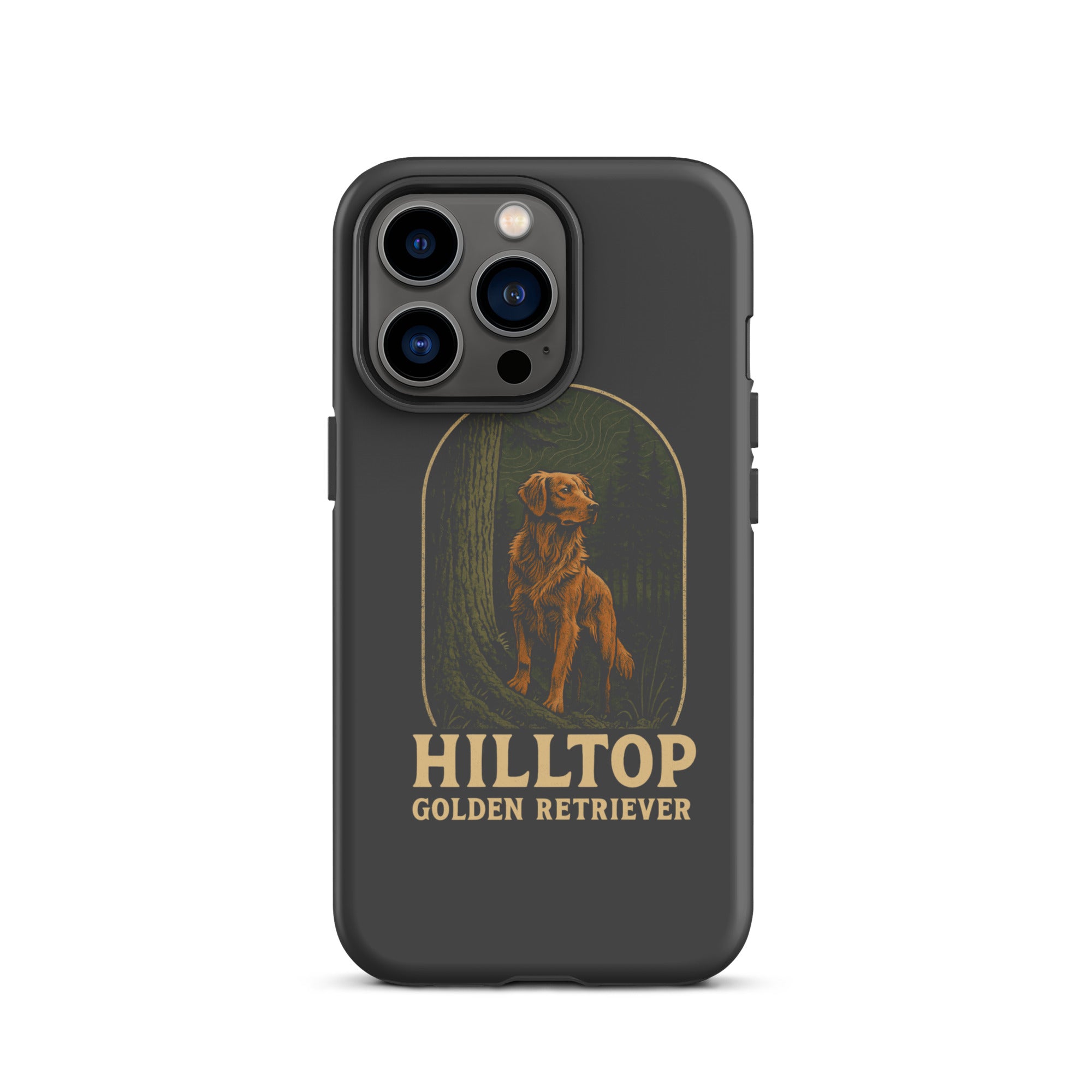 Hilltop Golden Retriever Tough Case for iPhone®