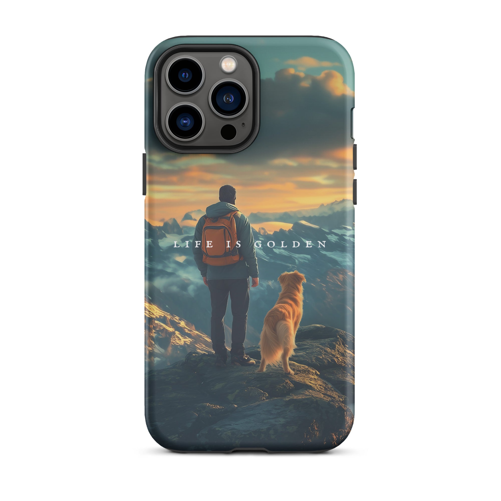 Golden Summit Tough Case for iPhone®