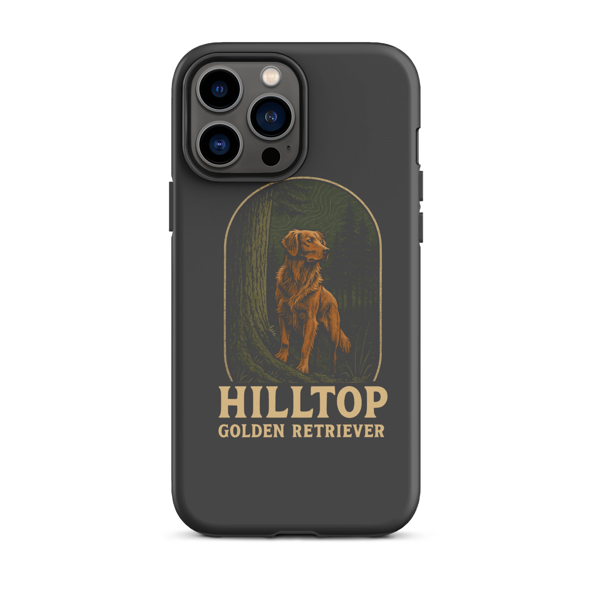 Hilltop Golden Retriever Tough Case for iPhone®