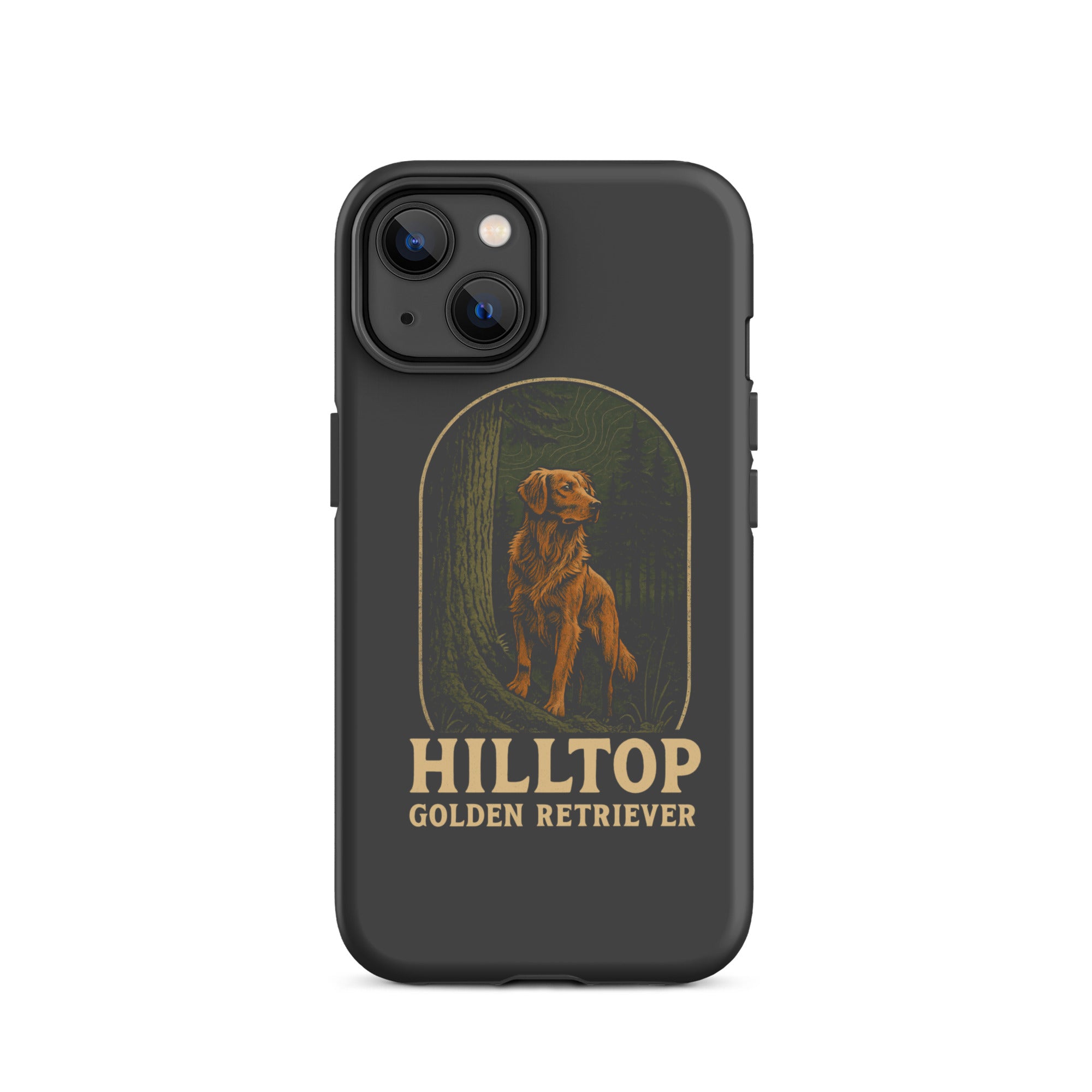 Hilltop Golden Retriever Tough Case for iPhone®
