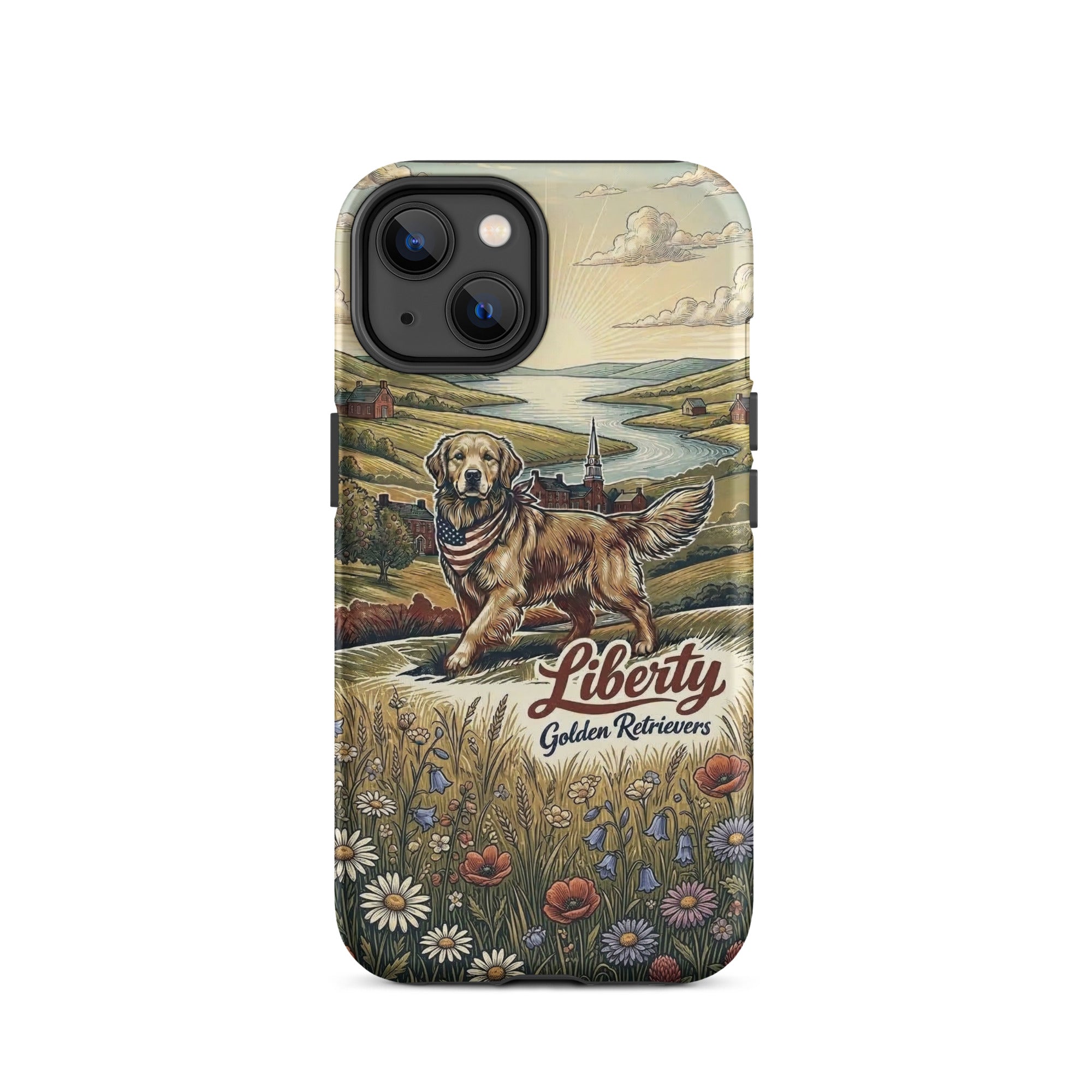 Liberty Golden Retrievers Tough Case for iPhone®