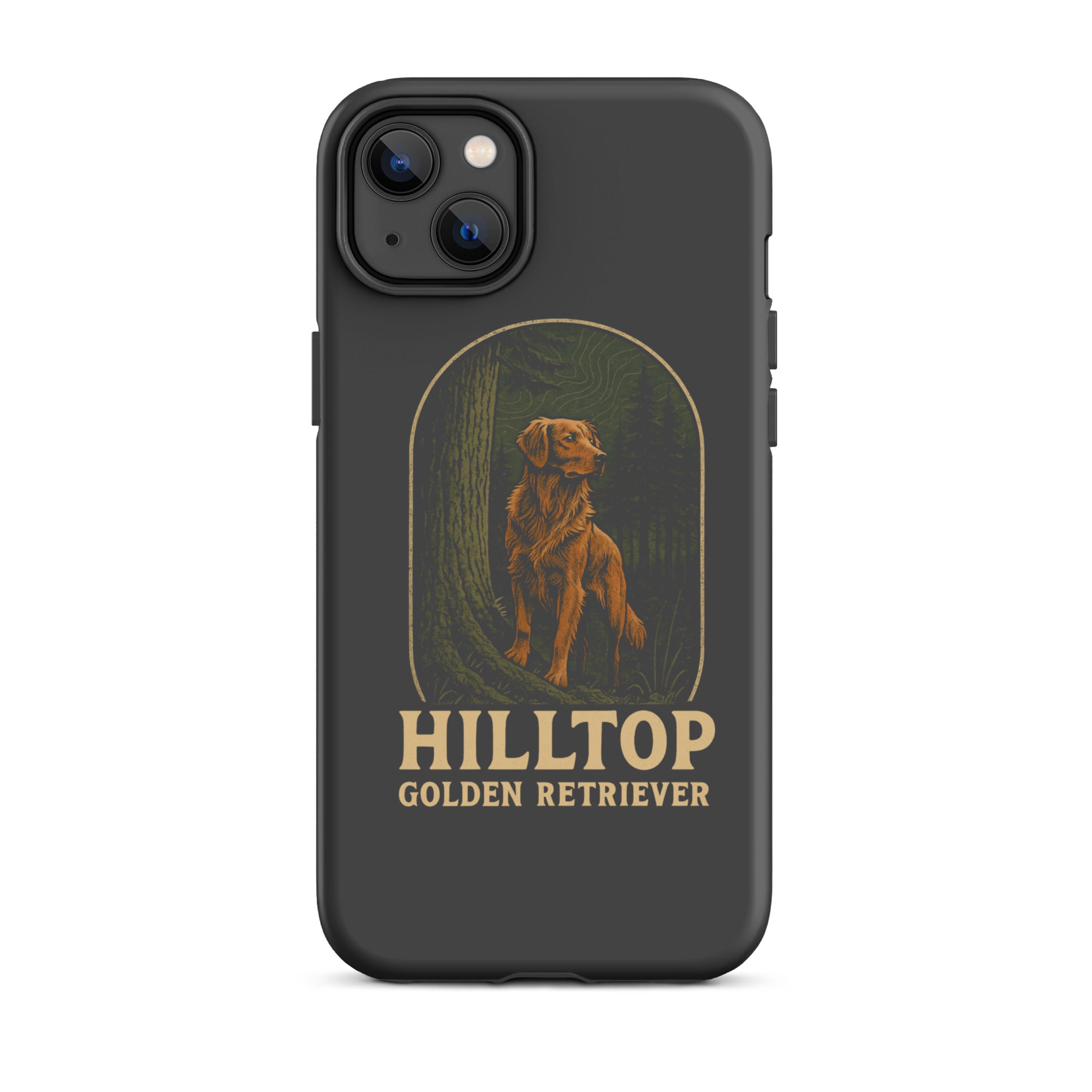 Hilltop Golden Retriever Tough Case for iPhone®