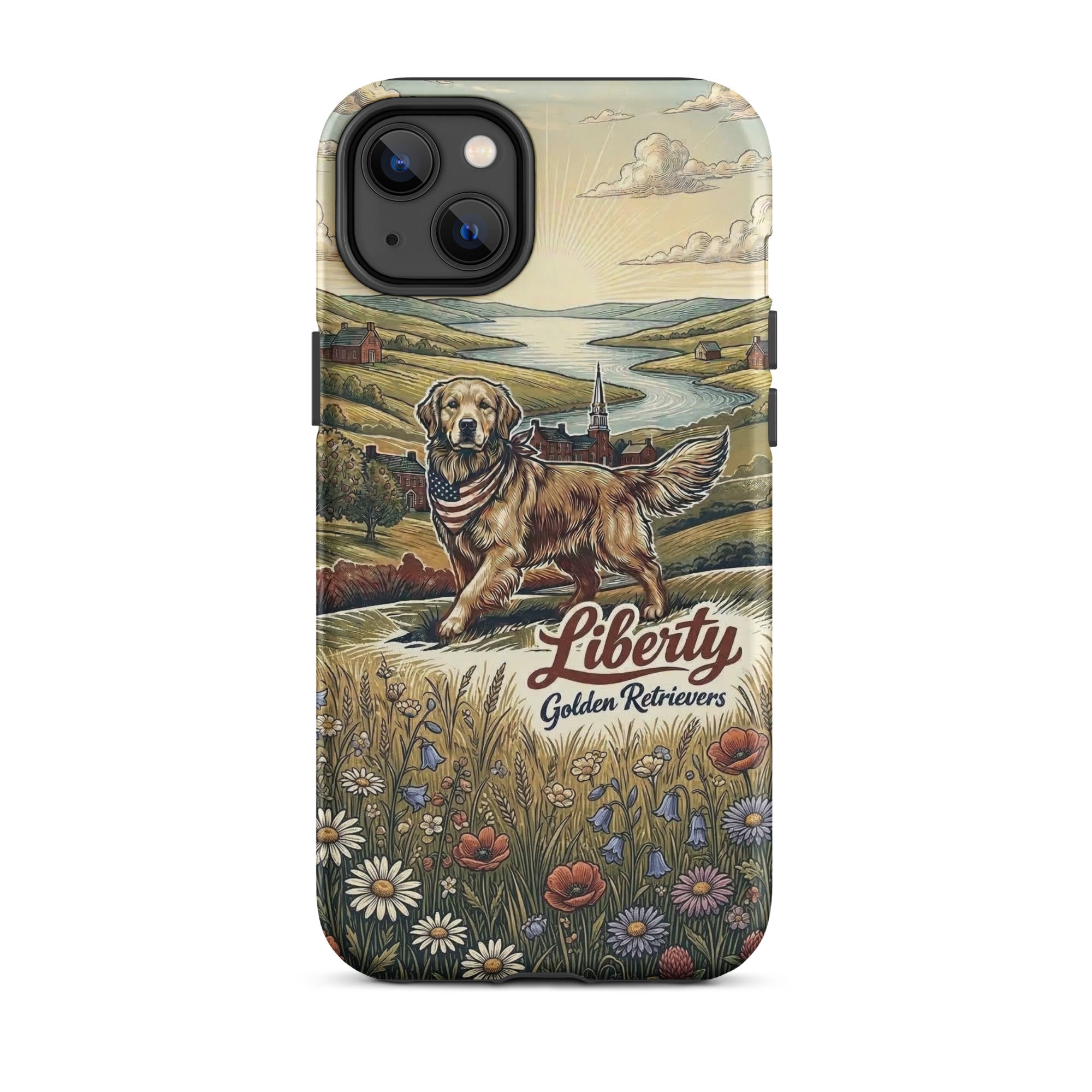 Liberty Golden Retrievers Tough Case for iPhone®
