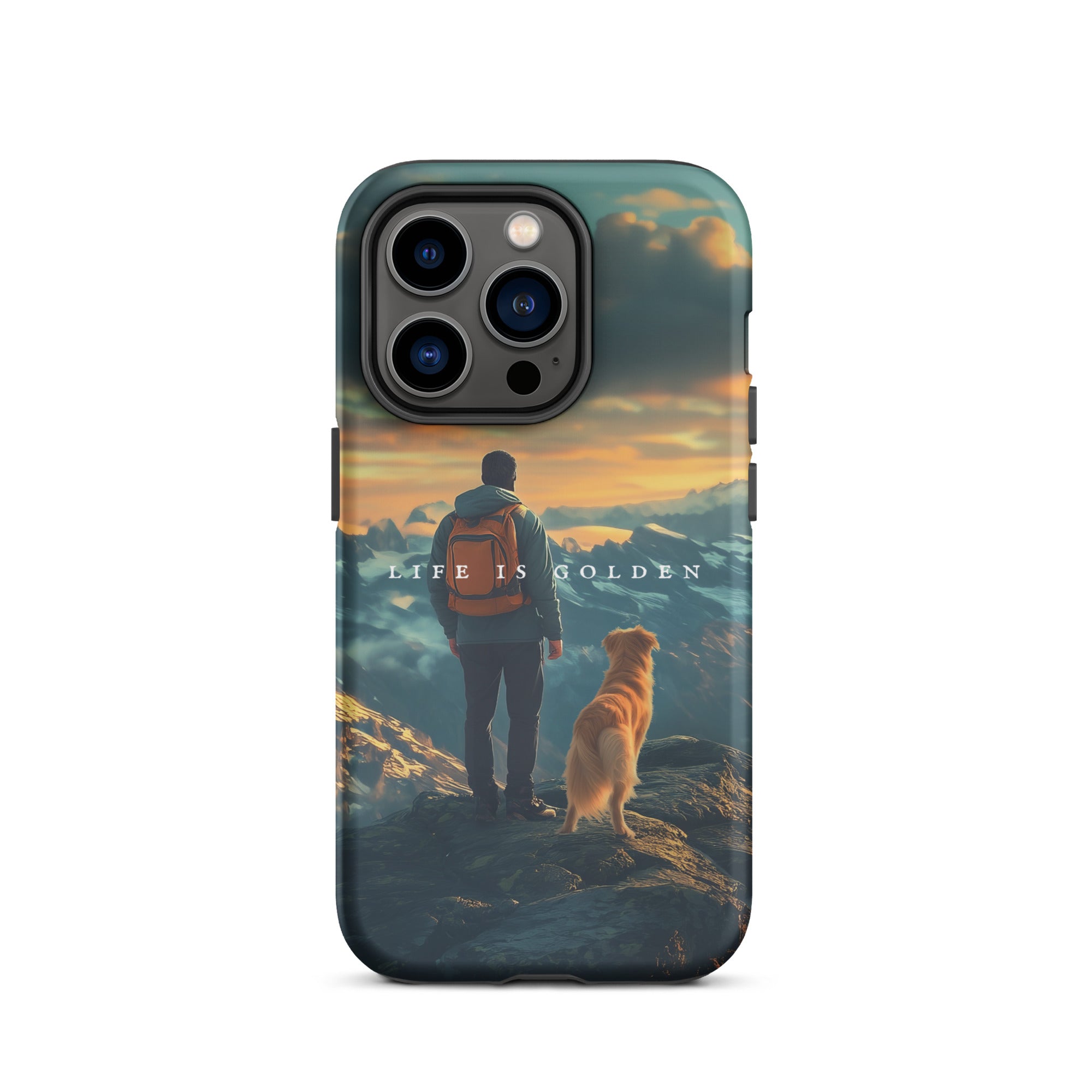 Golden Summit Tough Case for iPhone®