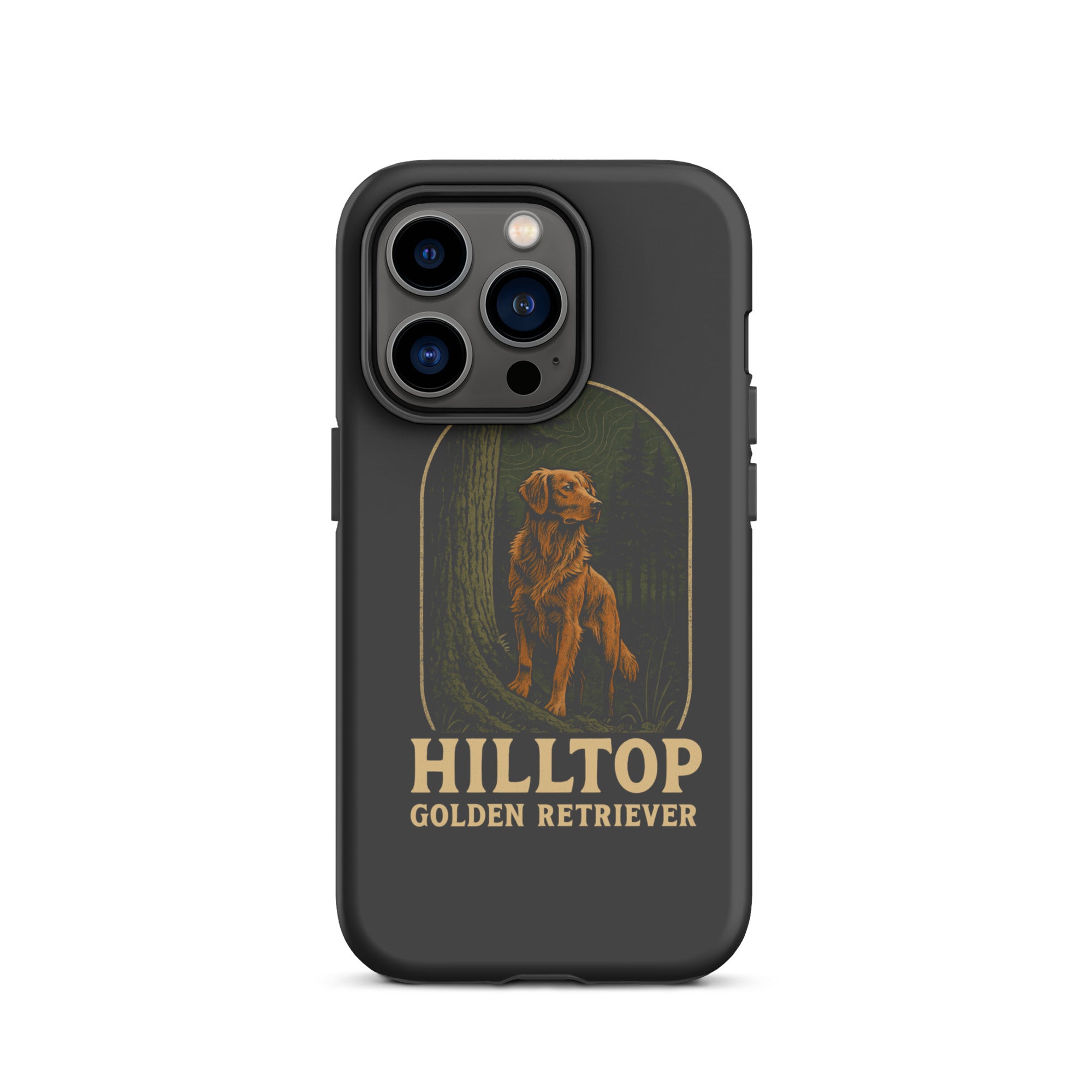 Hilltop Golden Retriever Tough Case for iPhone®