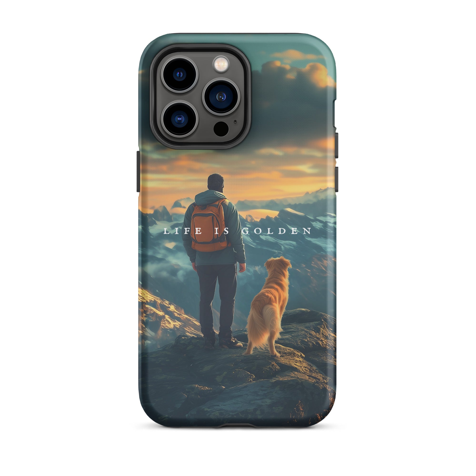 Golden Summit Tough Case for iPhone®